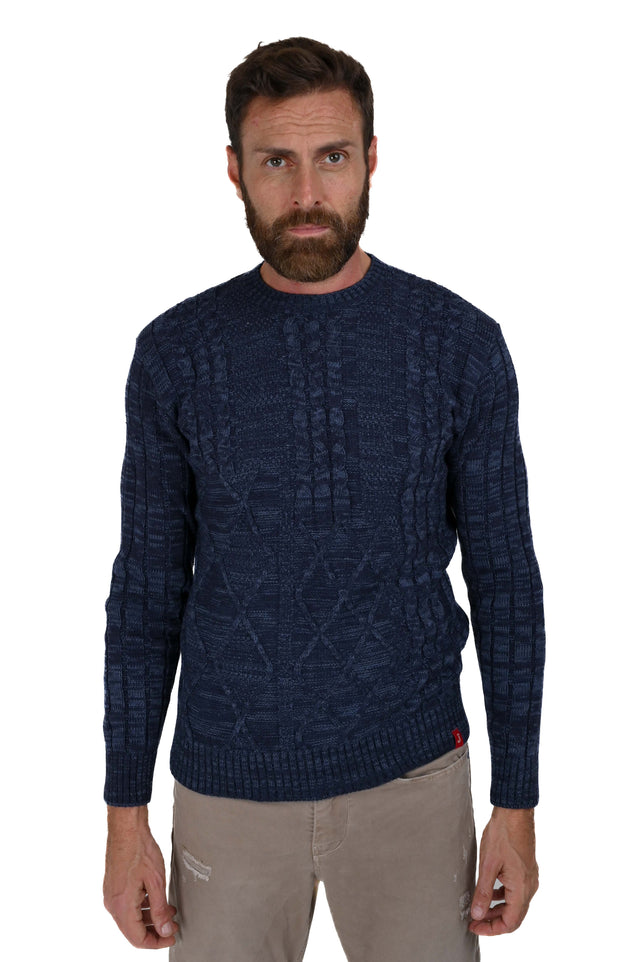 DM 2419 men's sweater in various colors - Displaj