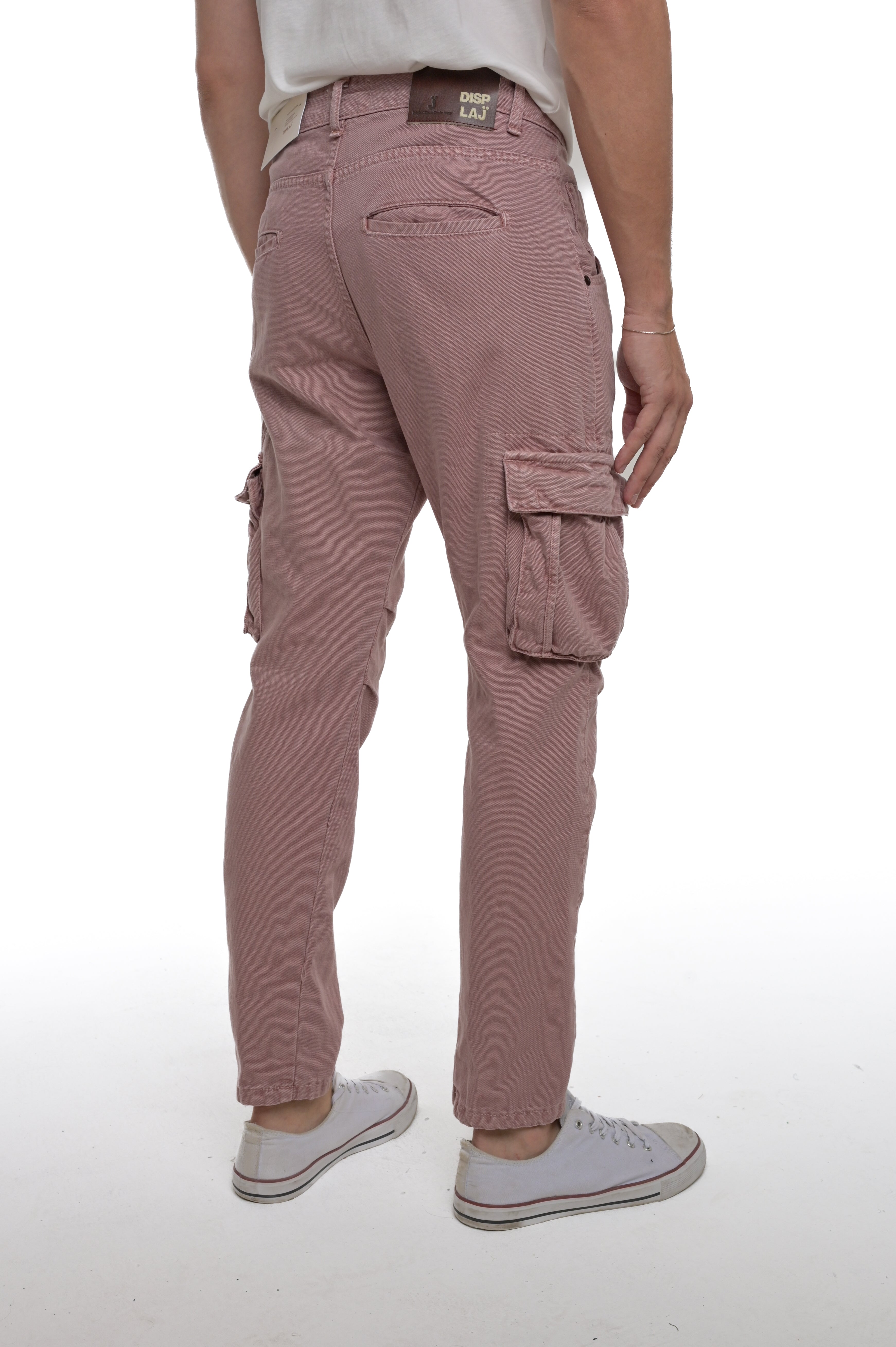 Pantaloni in cotone regular Marktas India rosa SS25