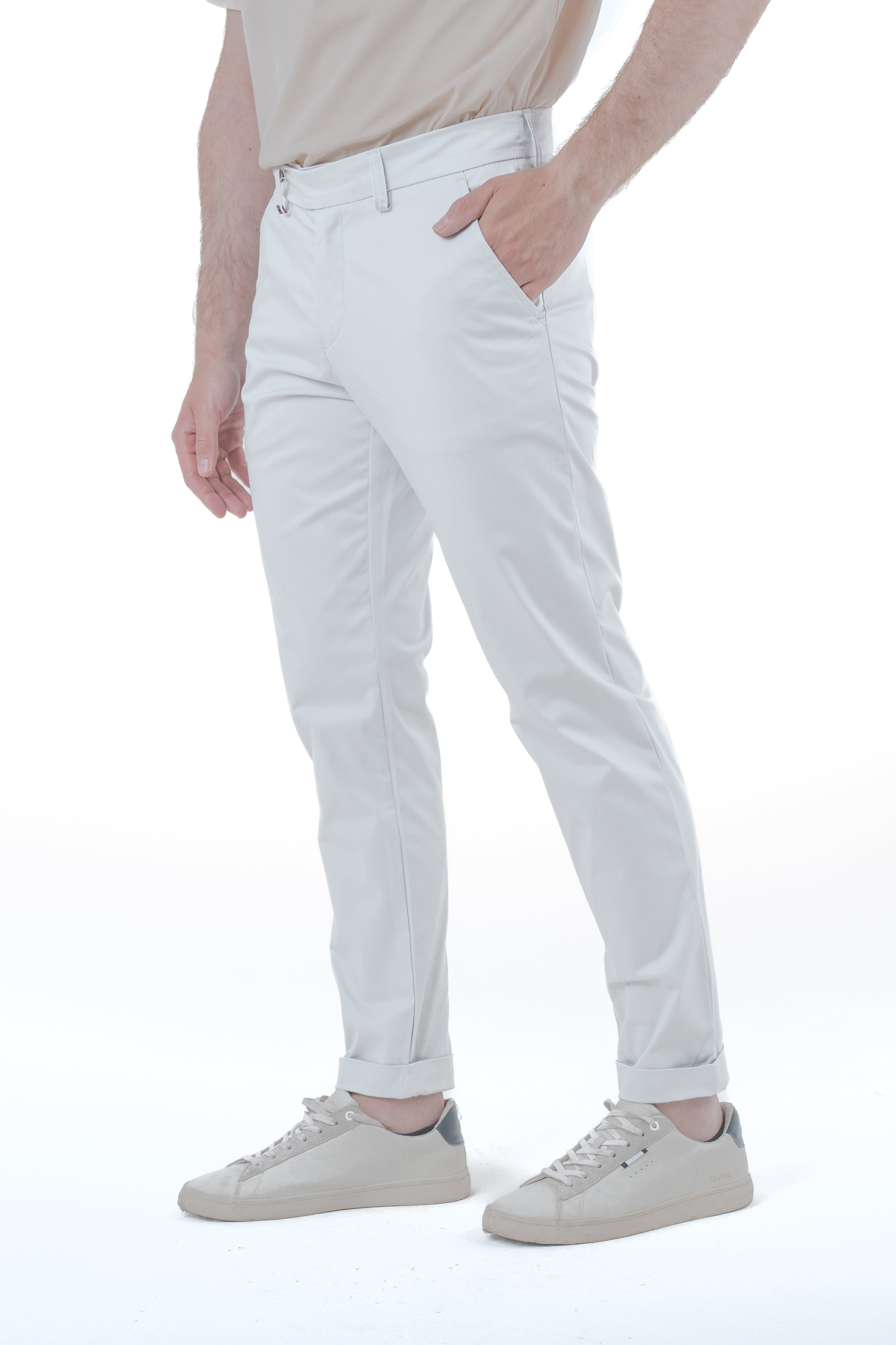 Classic Slim Racket Pants S-50 Ice SS25