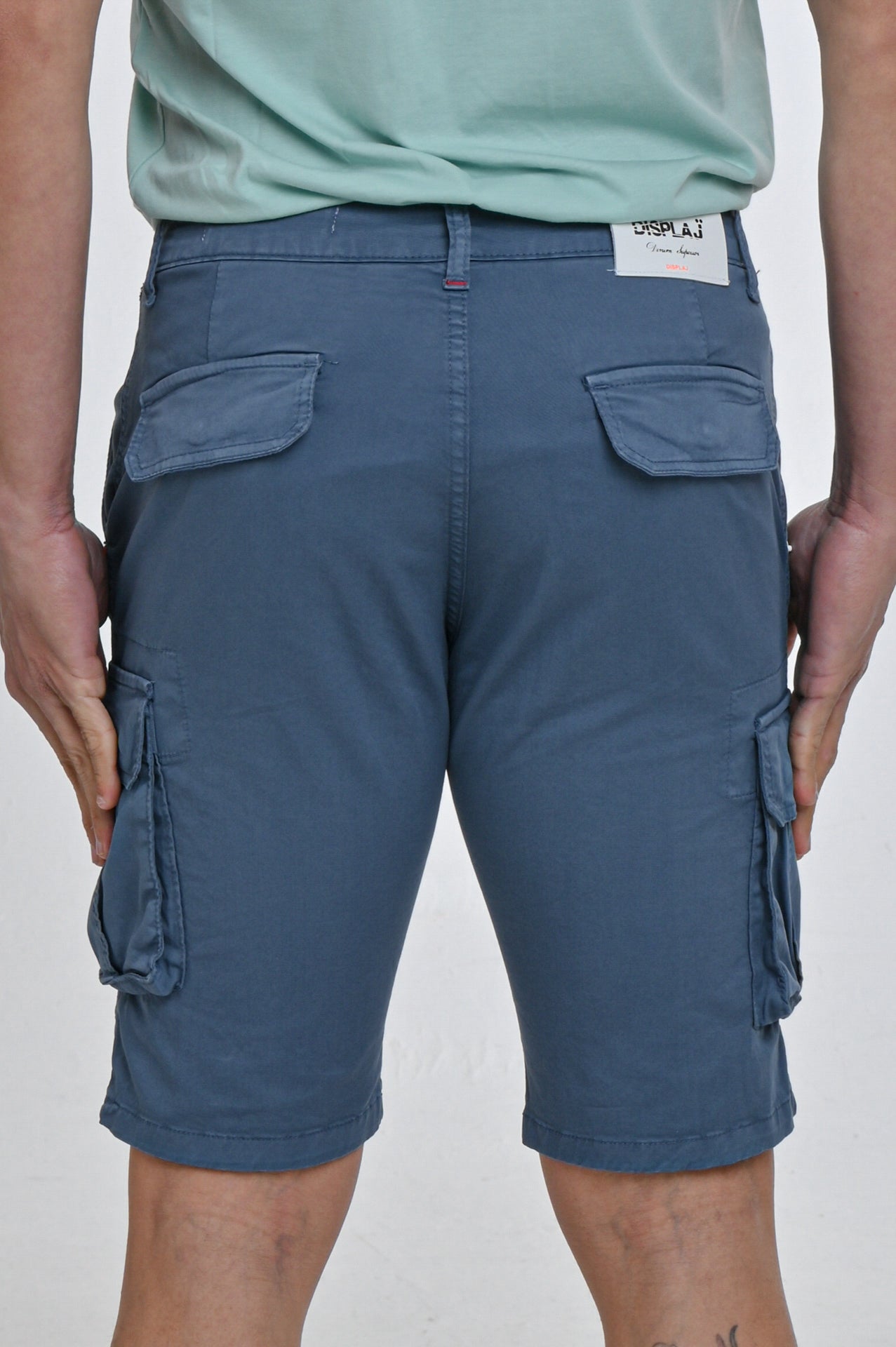 Bermuda in cotone slim Roy Polvere SS24