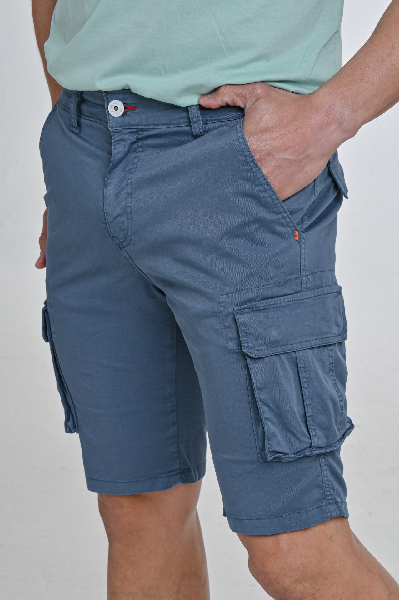 Roy Sugar Slim Cotton Bermuda SS24