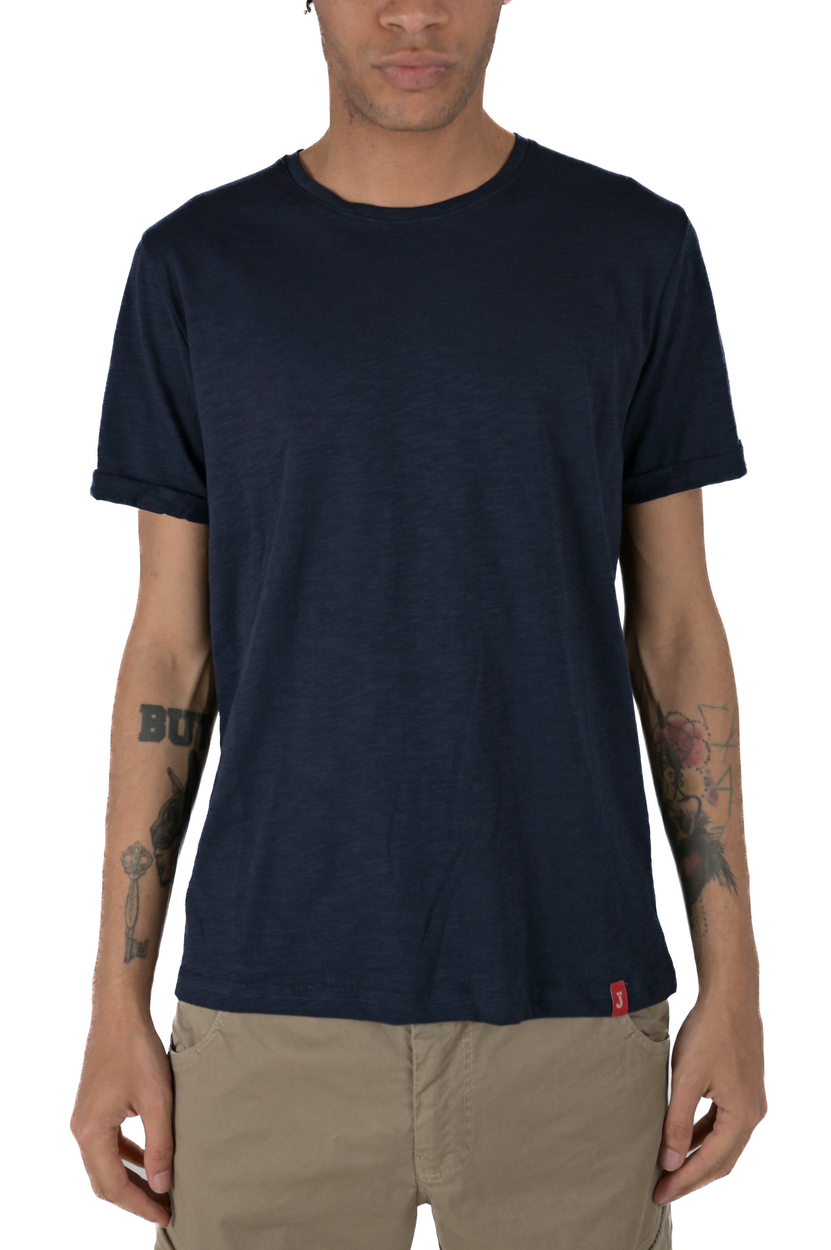 T-Shirt regular DPE 2402 Fiammata Blu SS24