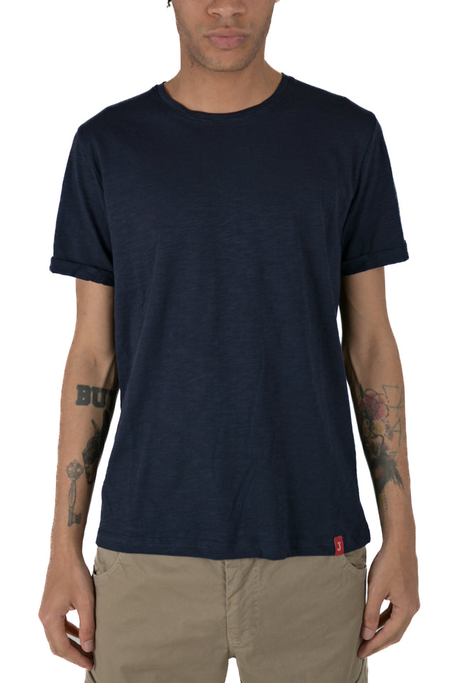 T-Shirt regular DPE 2402 Blu SS24