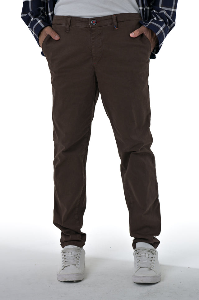 Pantaloni uomo in cotone slim fit AI 4524 in vari colori - Displaj