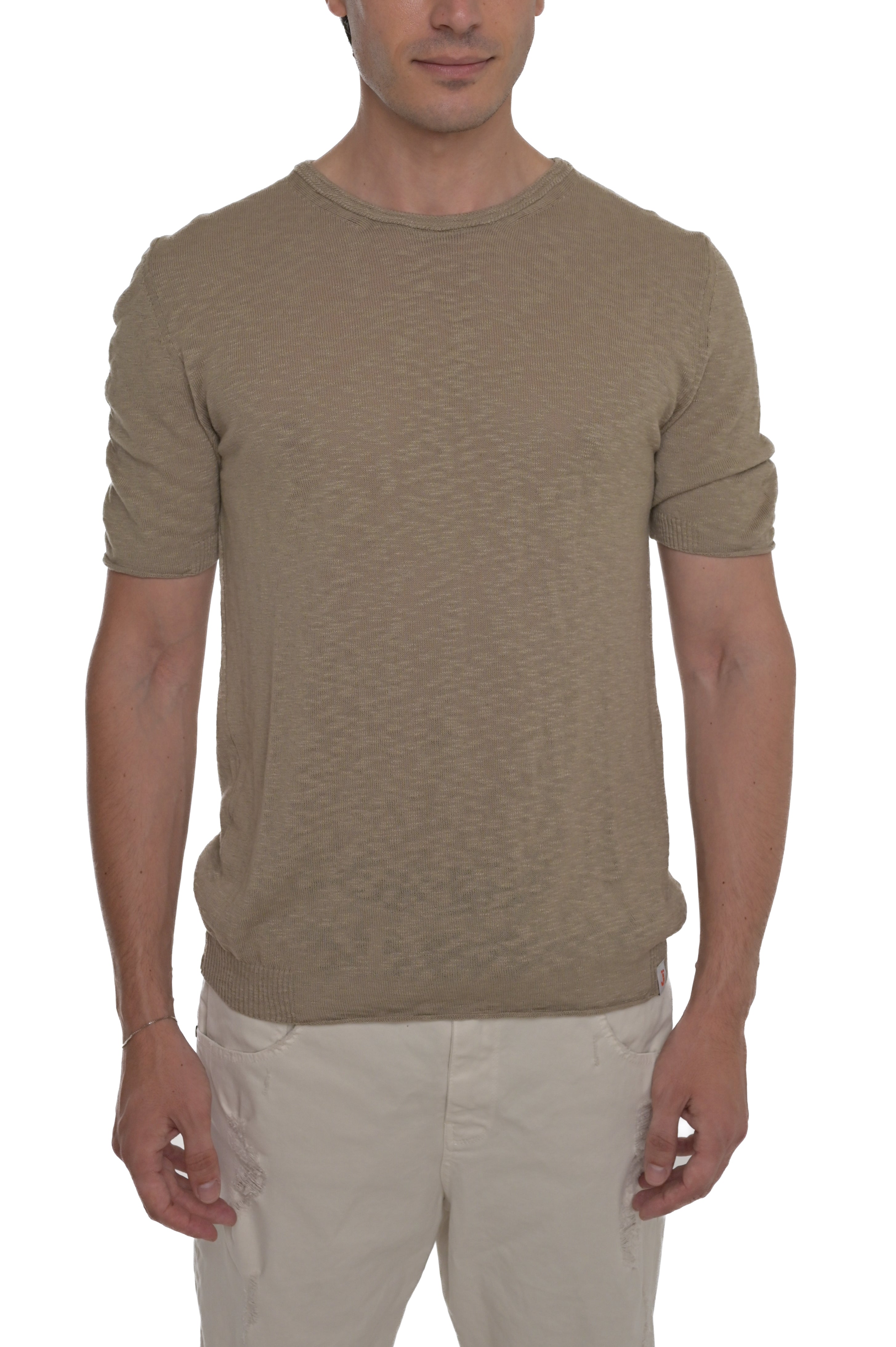 Regular T-Shirt DS 2581 beige SS25