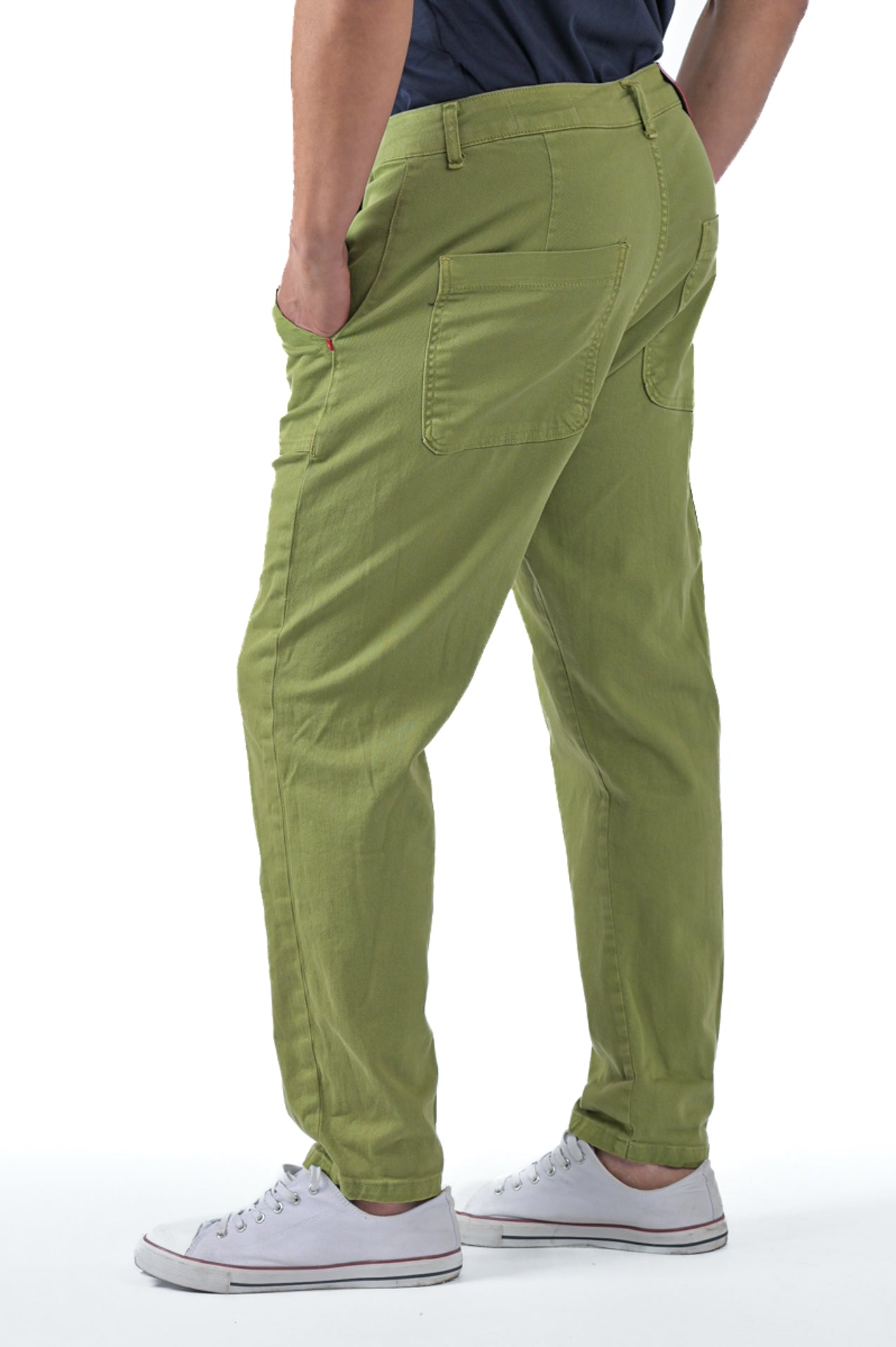 Pantaloni in cotone loose People SS23