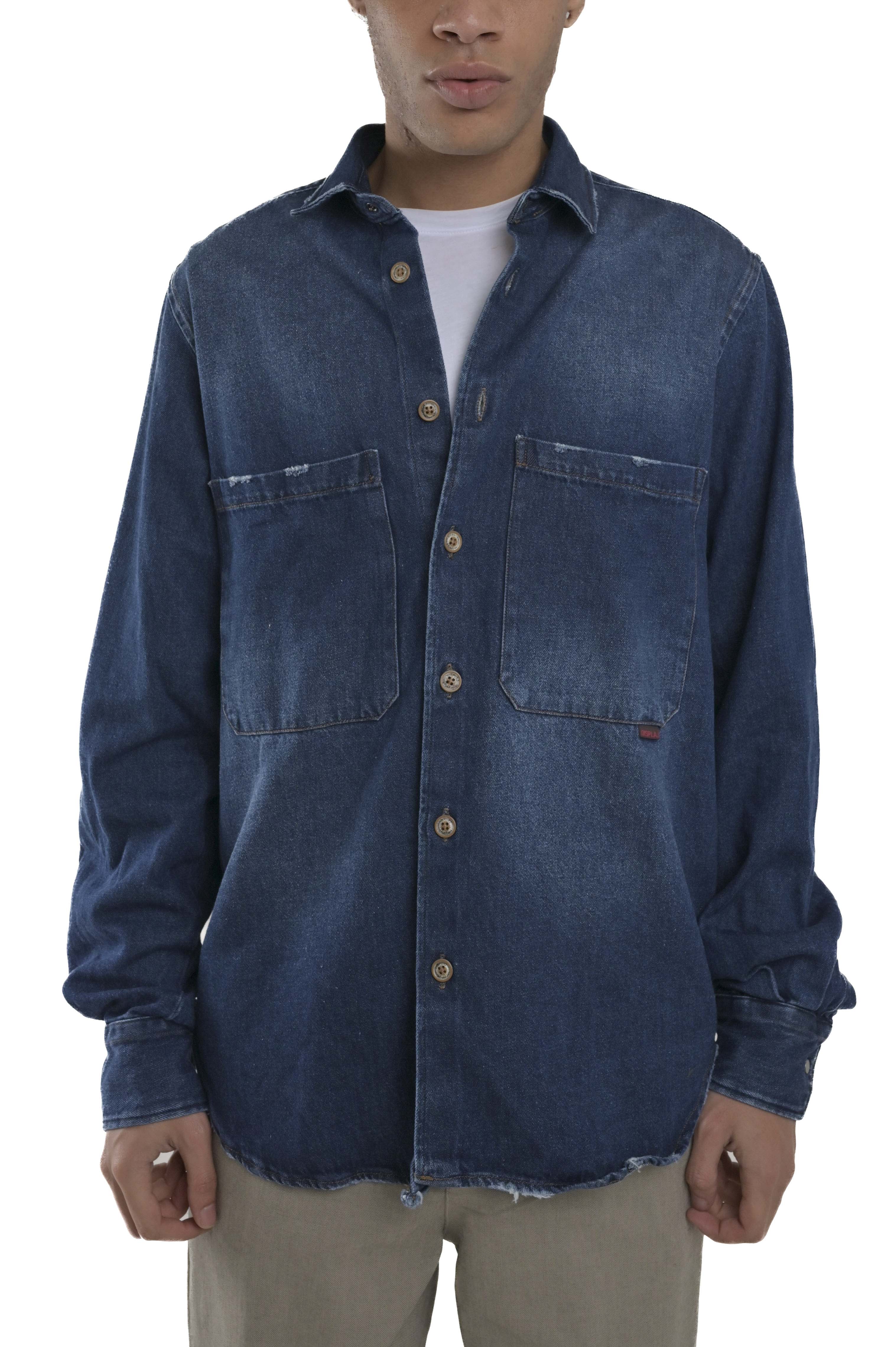 Start C001 FW24/25 loose denim shirt