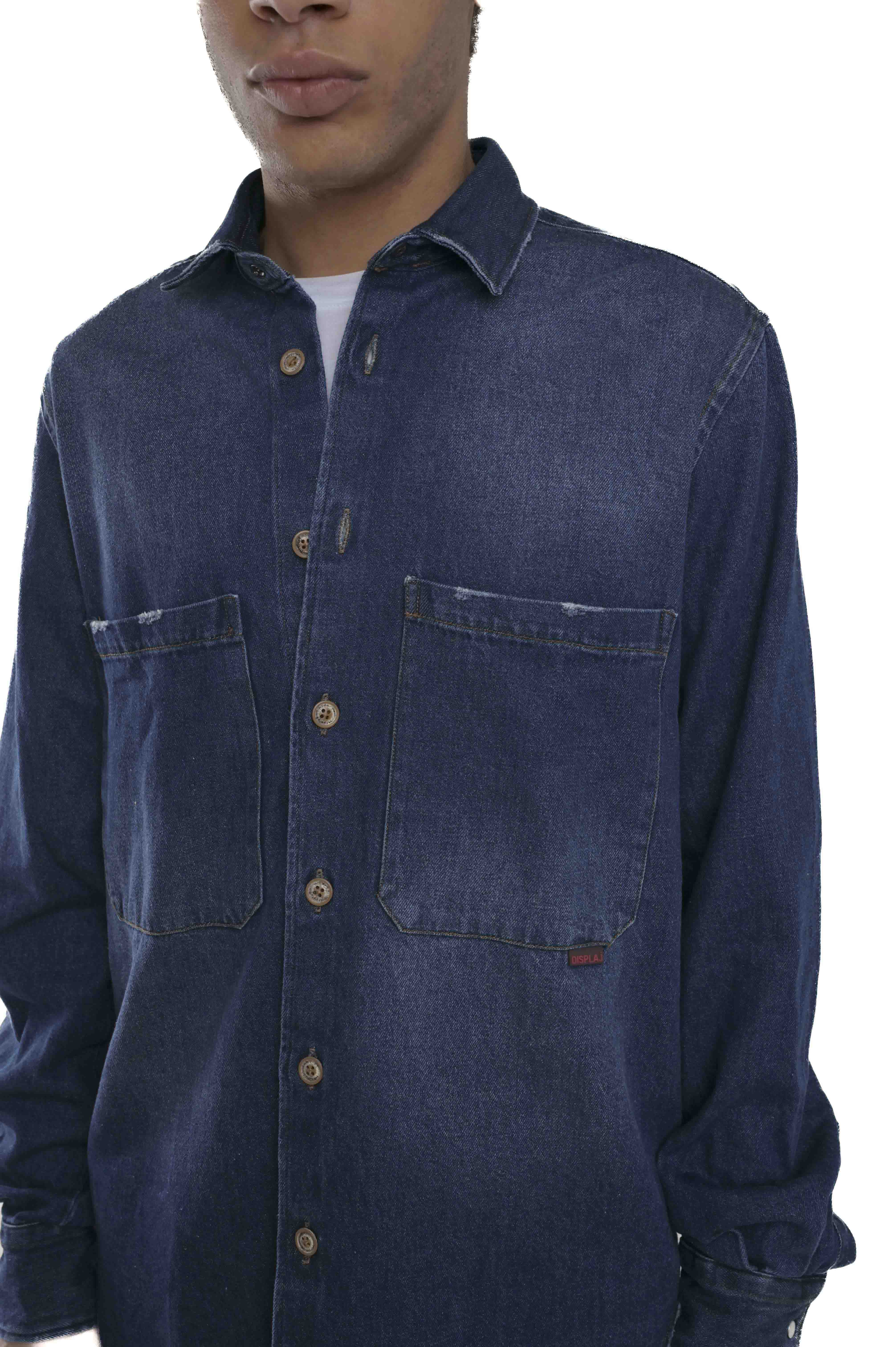 Start C001 FW24/25 loose denim shirt