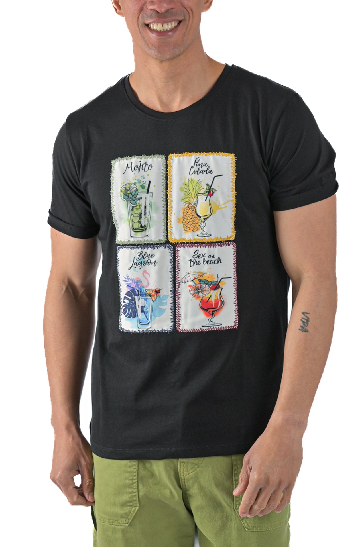 T-shirt con stampa DPE 2325 SS23