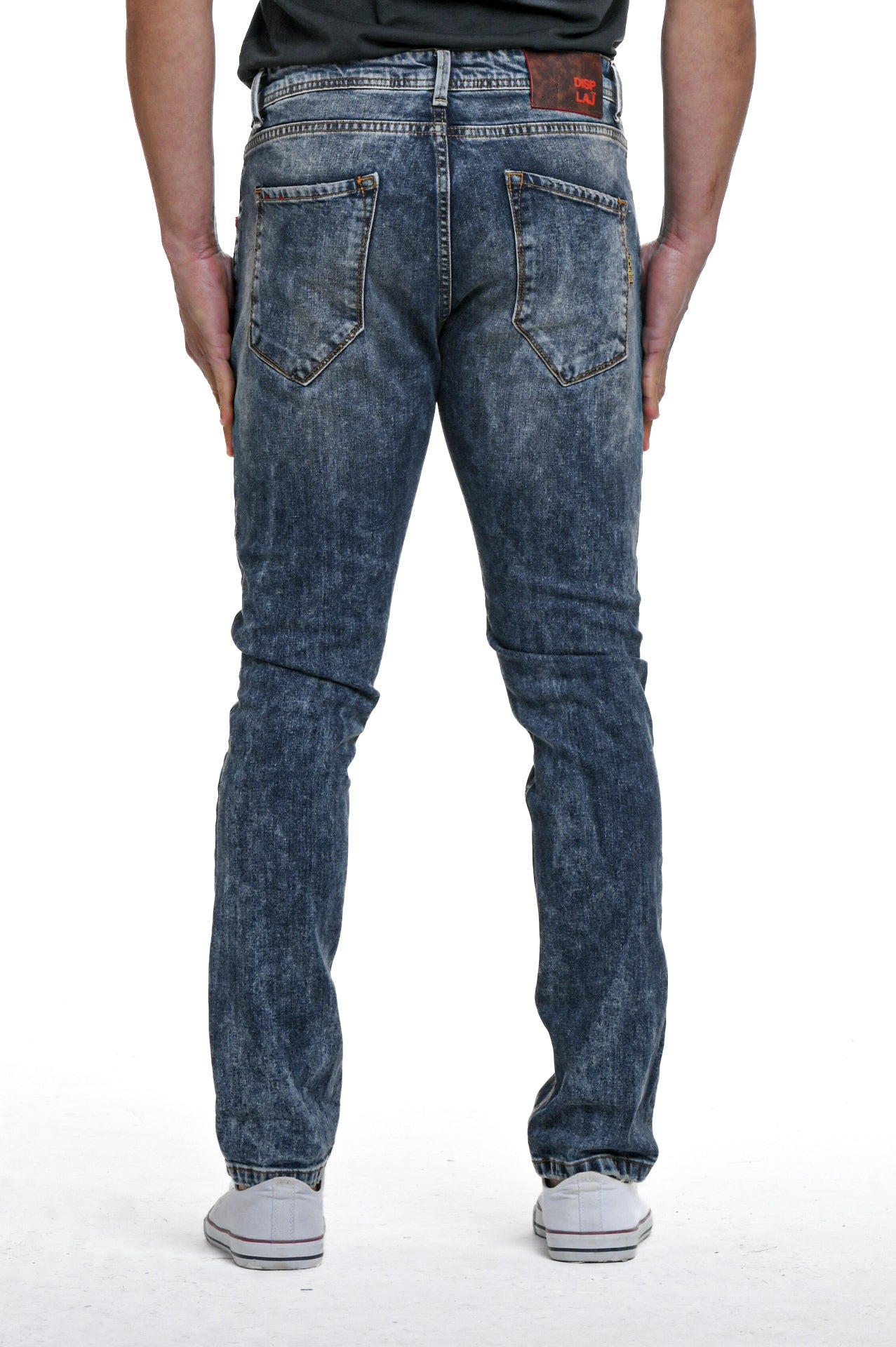 New London Marbled slim jeans SS23