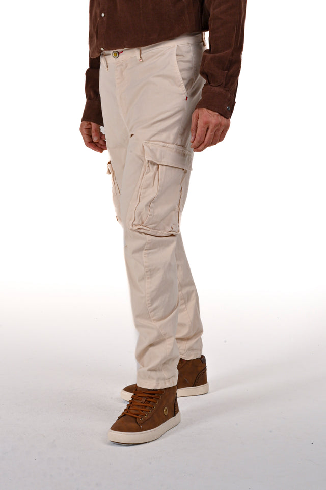 Pantaloni uomo in cotone regular fit ROCKY in vari colori - Displaj