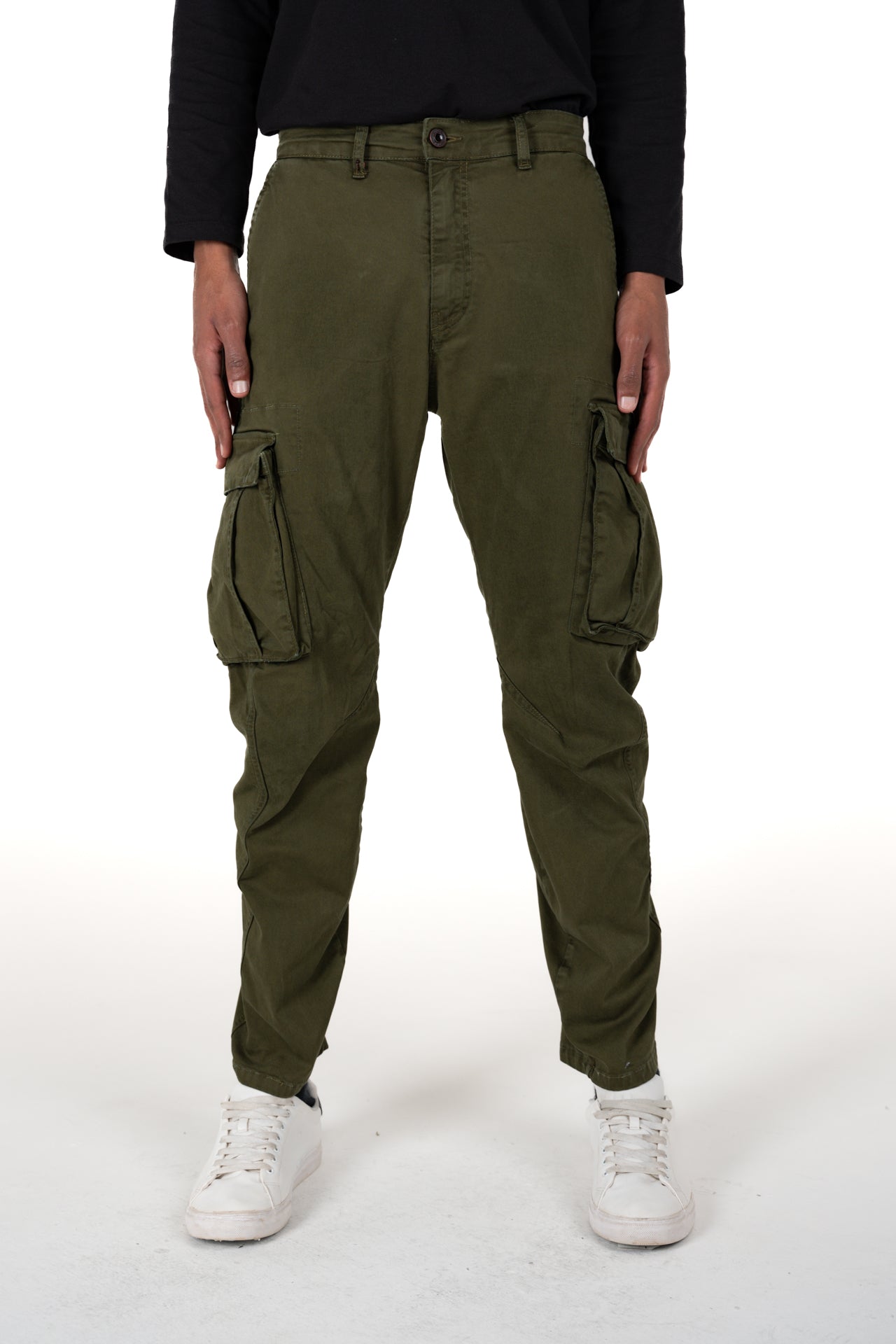 Pantaloni Regular Rico Verde