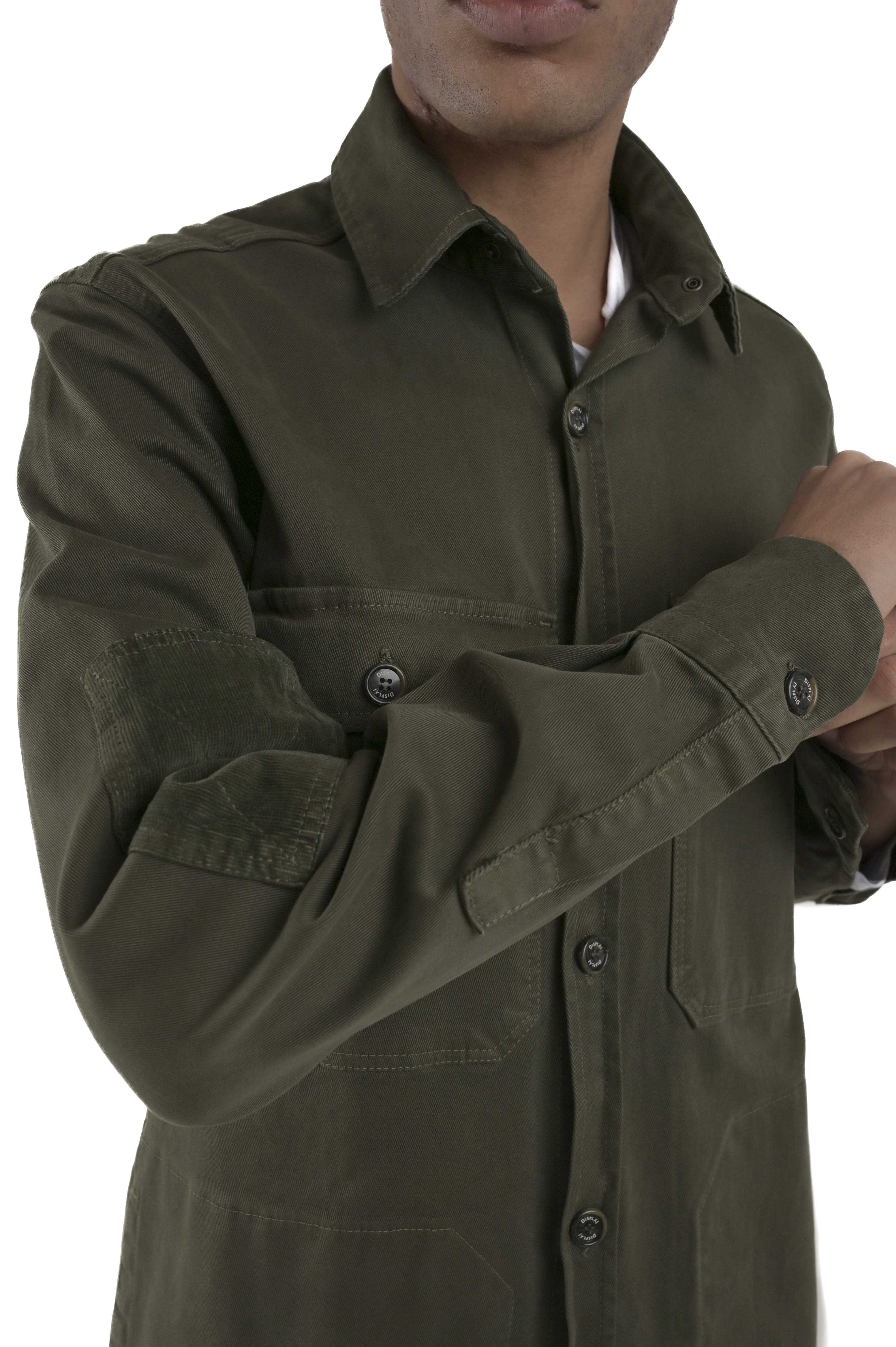 Adige Green Regular Cotton Shirt FW24/25