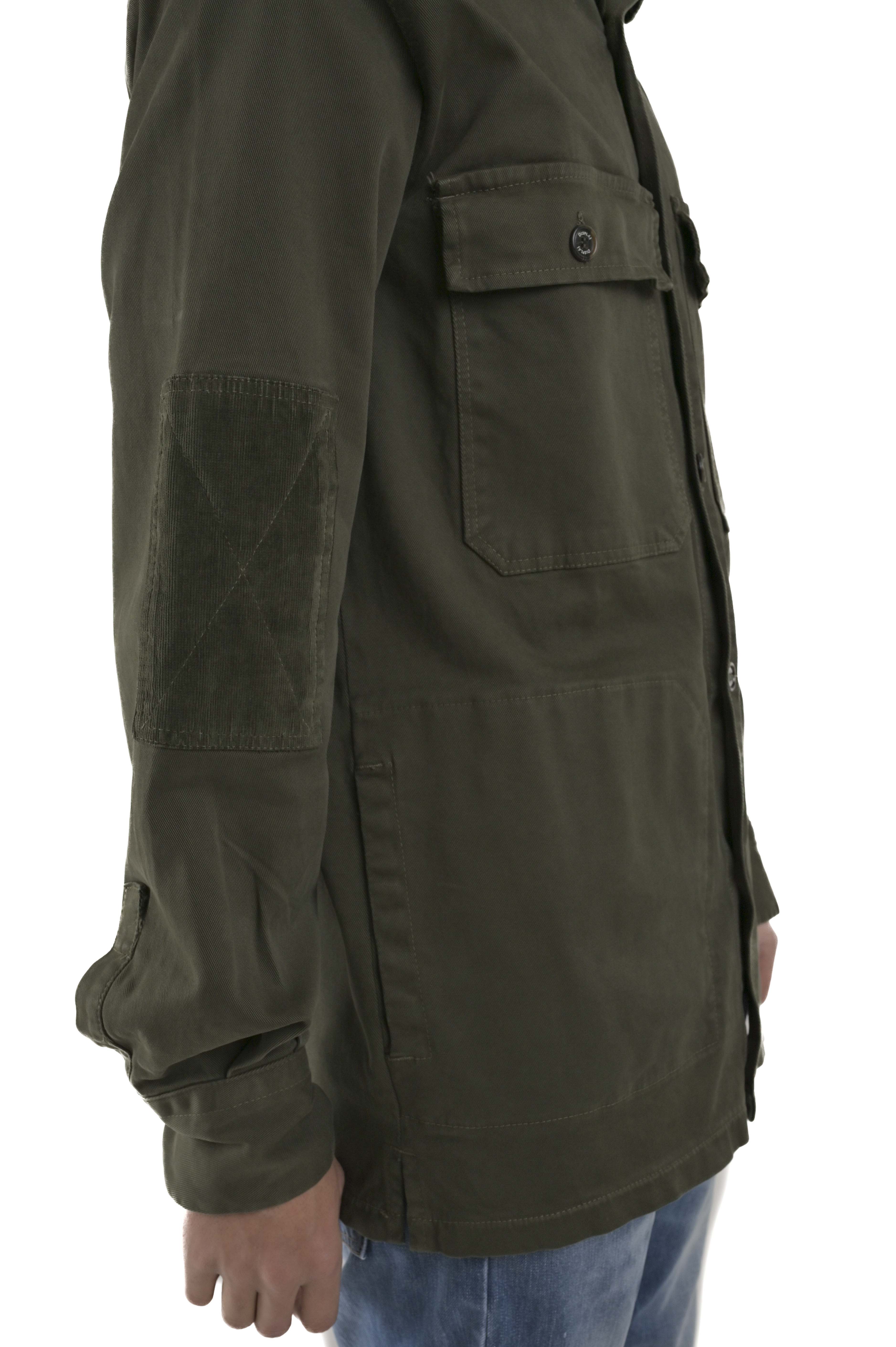 Adige Green Regular Cotton Shirt FW24/25