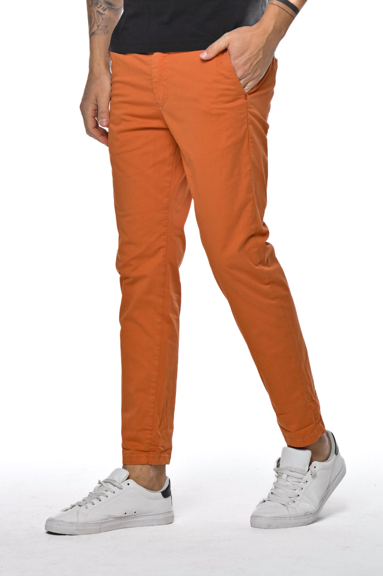 Pantaloni in cotone slim Sonic Raso SS23