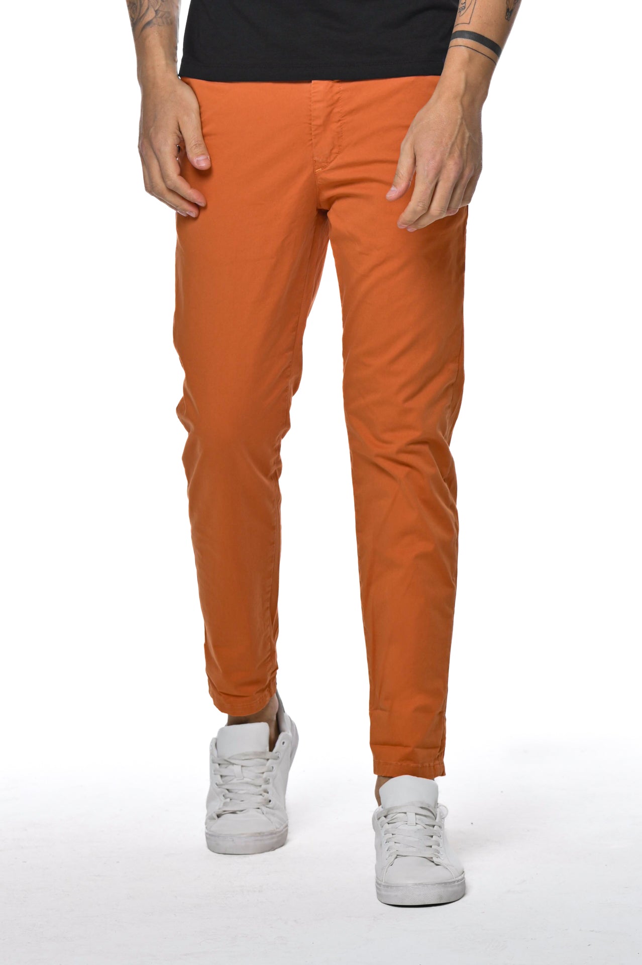 Pantaloni in cotone slim Sonic Raso SS23