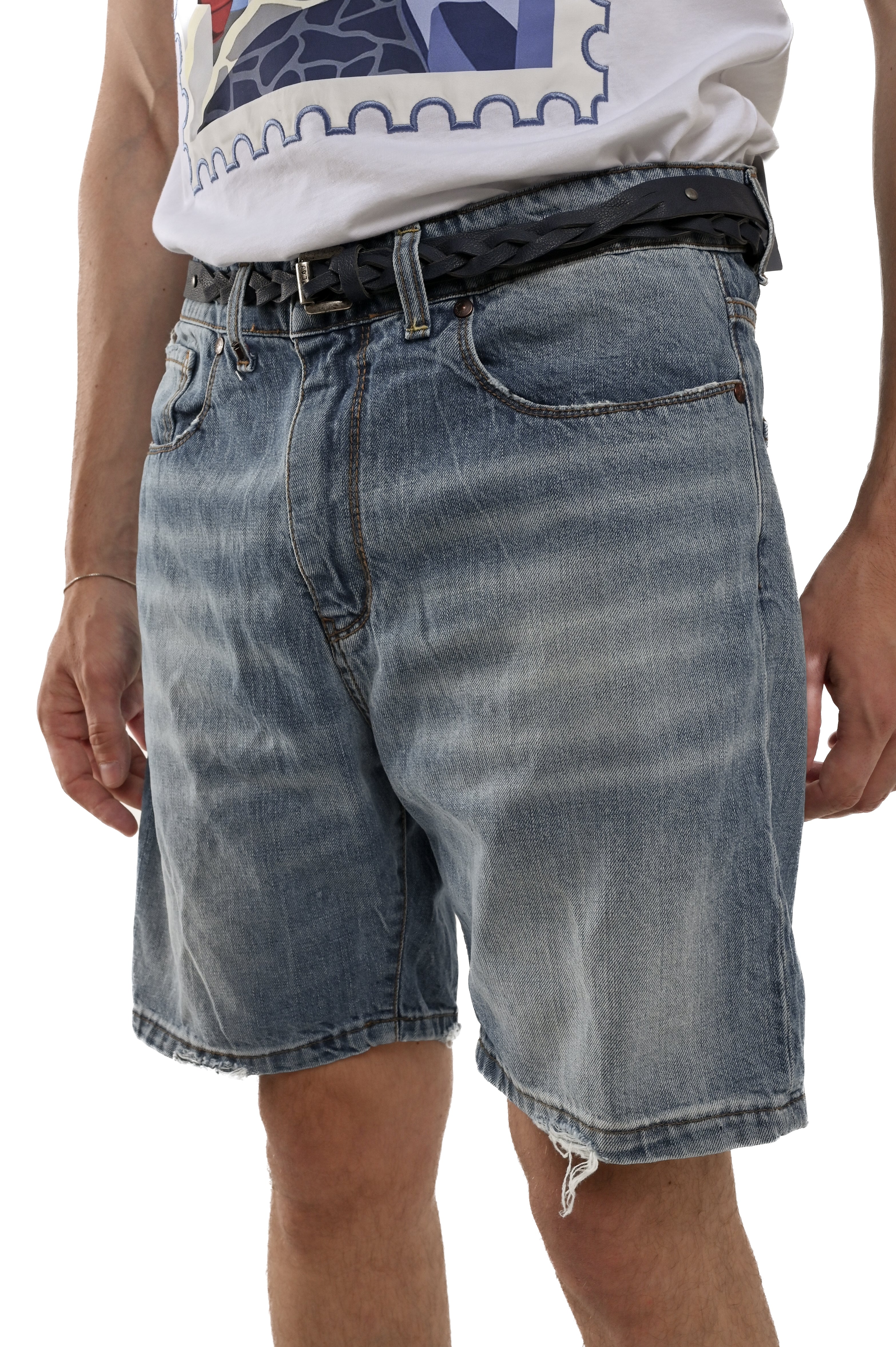 Bermuda in denimre regular Lobo PE2516 SS25