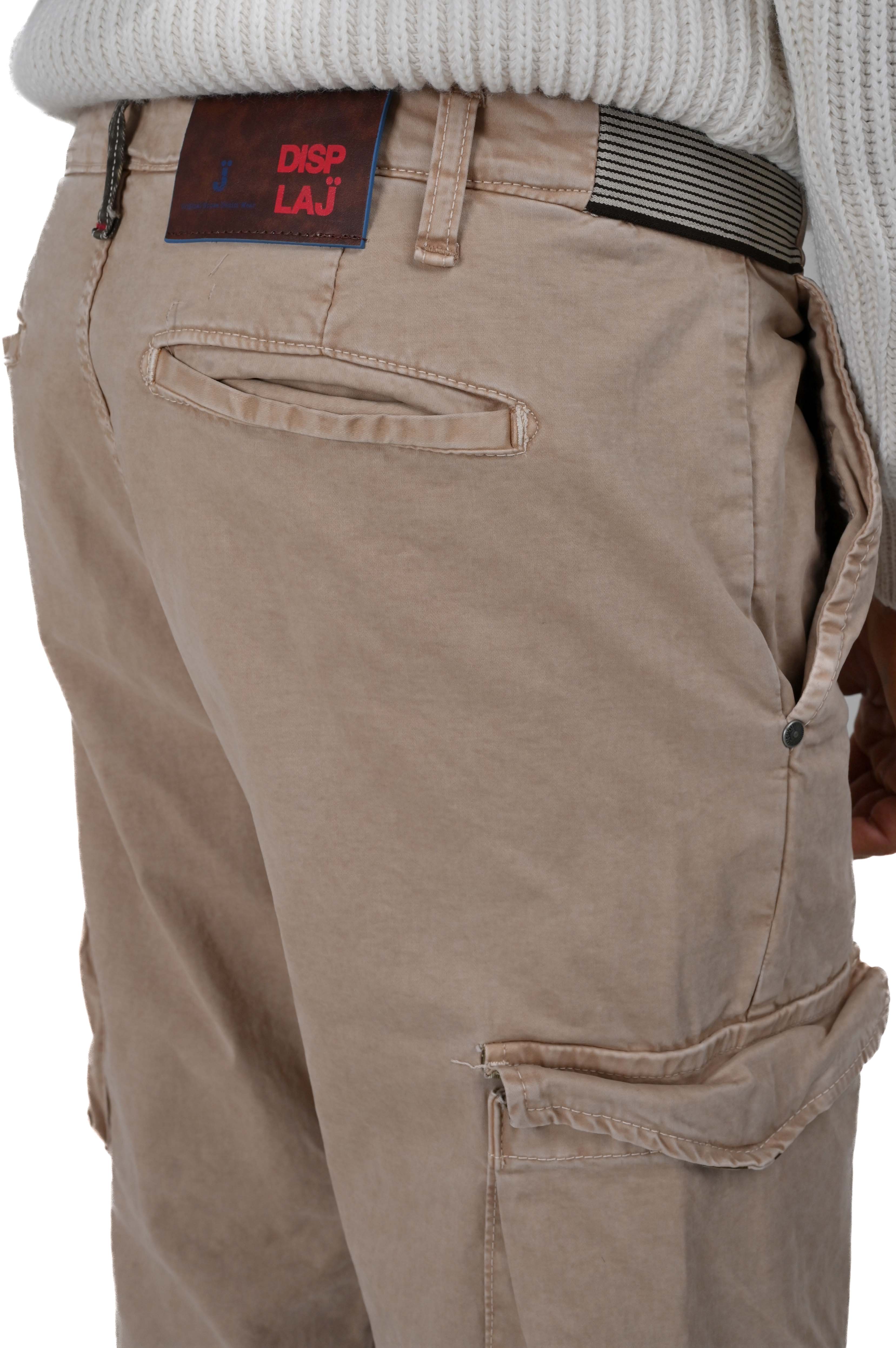 Pantaloni in cotone regular Screen Raso beige FW24/25