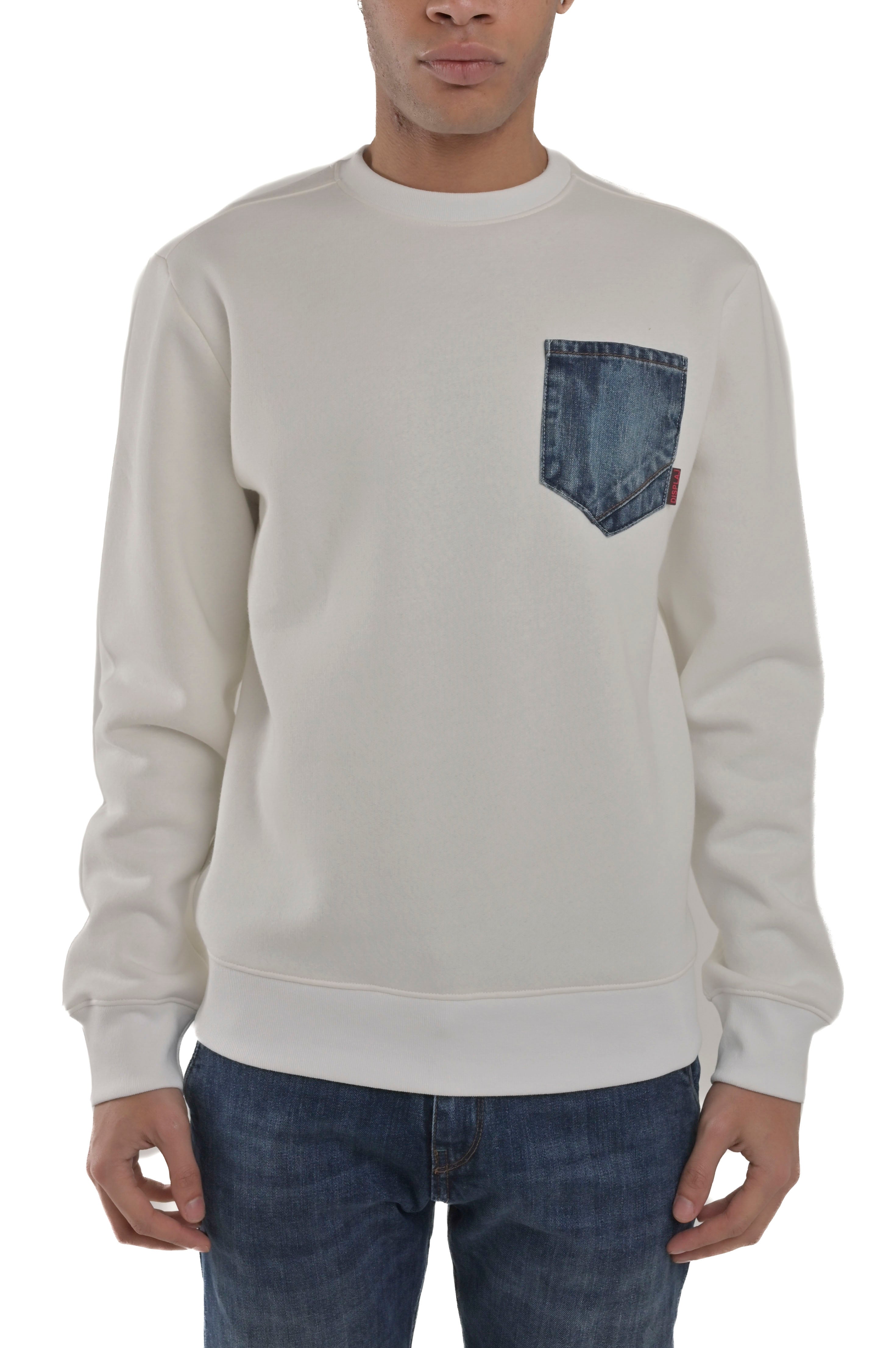 Bergen regular sweatshirt in cream FW24/25