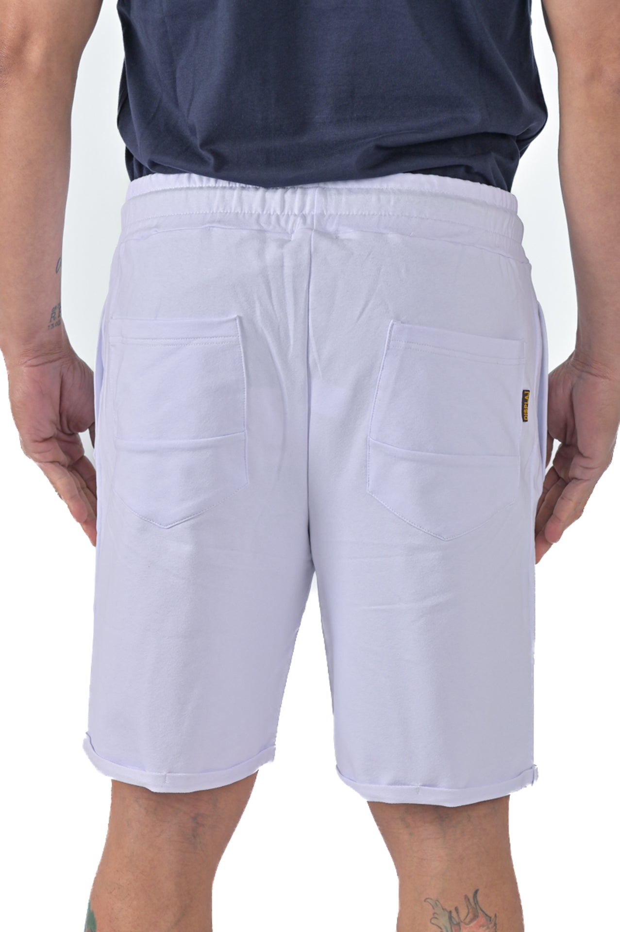 Bermuda in cotone regular Flow Bianco SS24