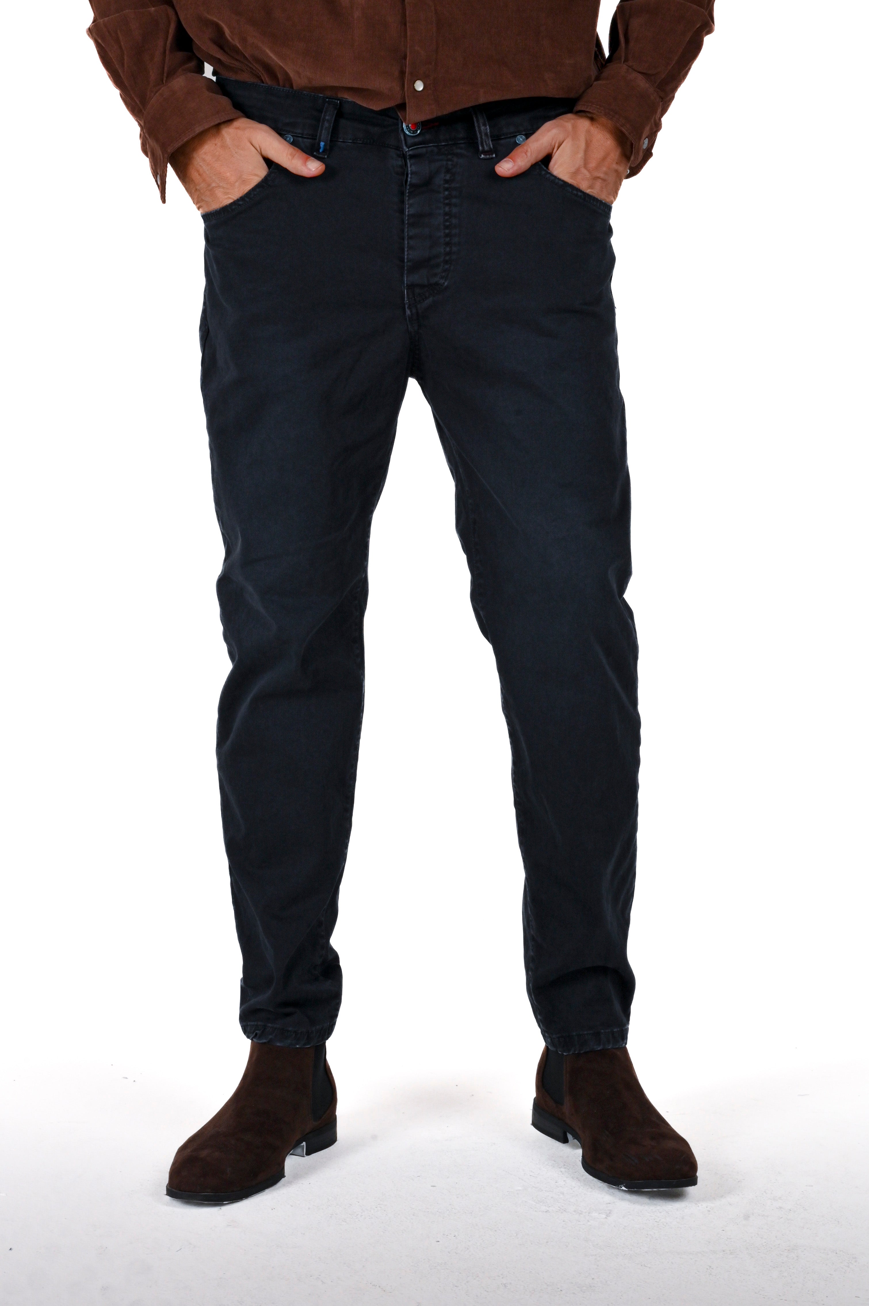 New Wolf Gab biscuit regular cotton trousers FW24/25