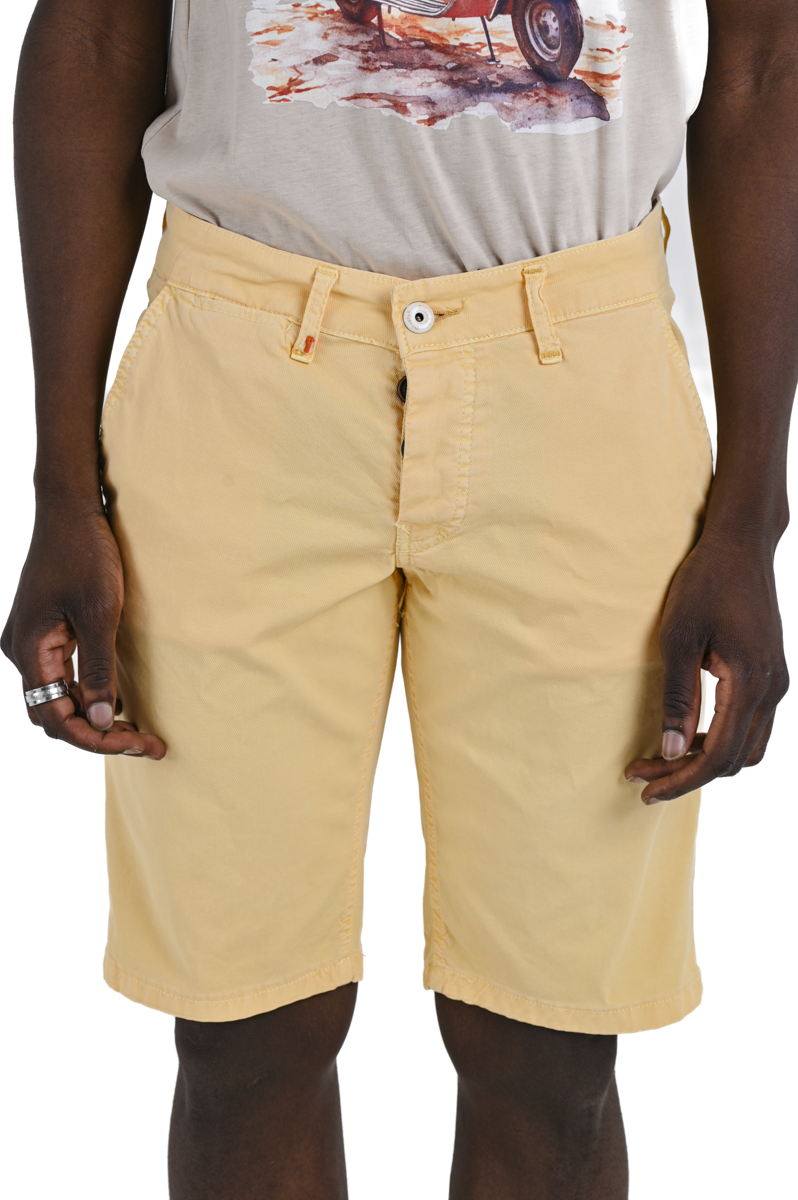 Bermuda in cotone slim Cristian Maldive SS25