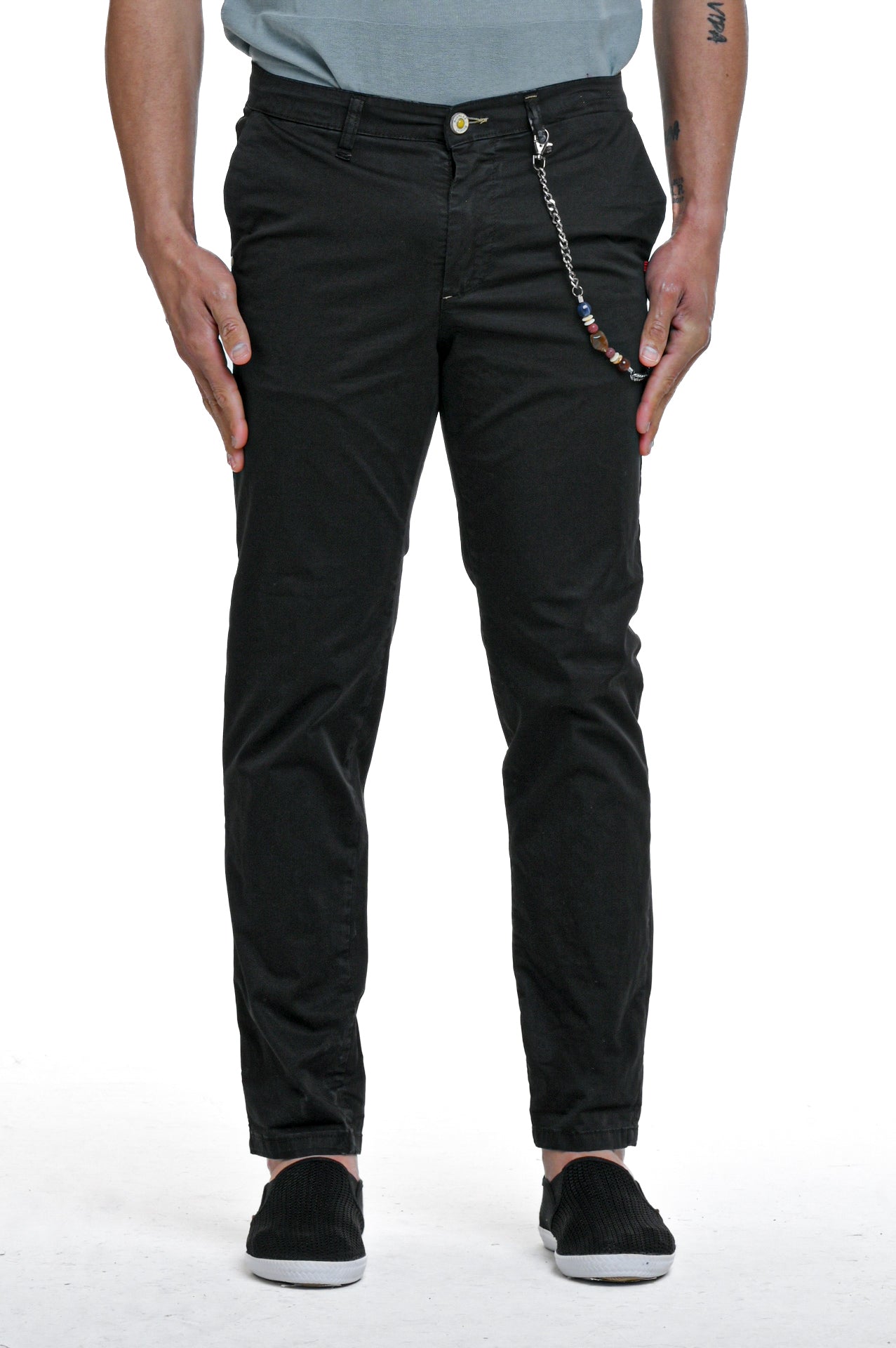 Pantaloni in cotone slim Sonic Raso SS23