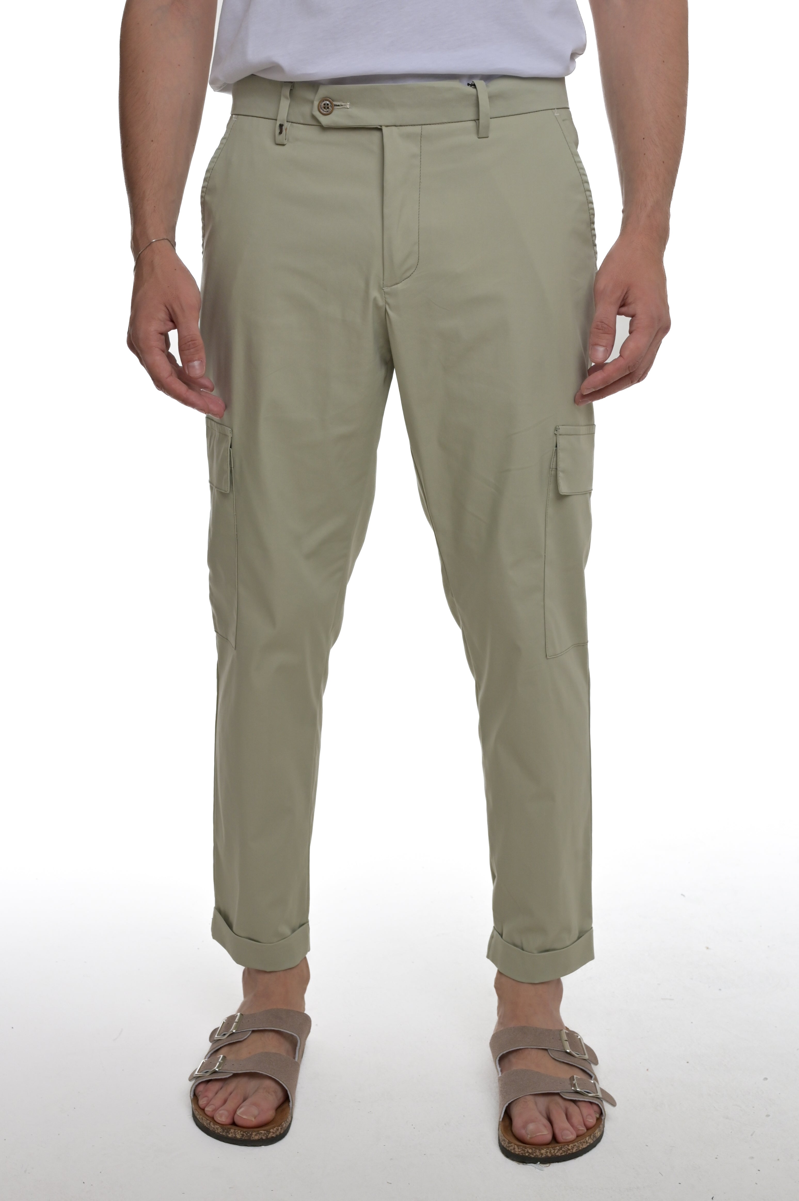 Pantaloni Classici regular Ace VCT verde SS25