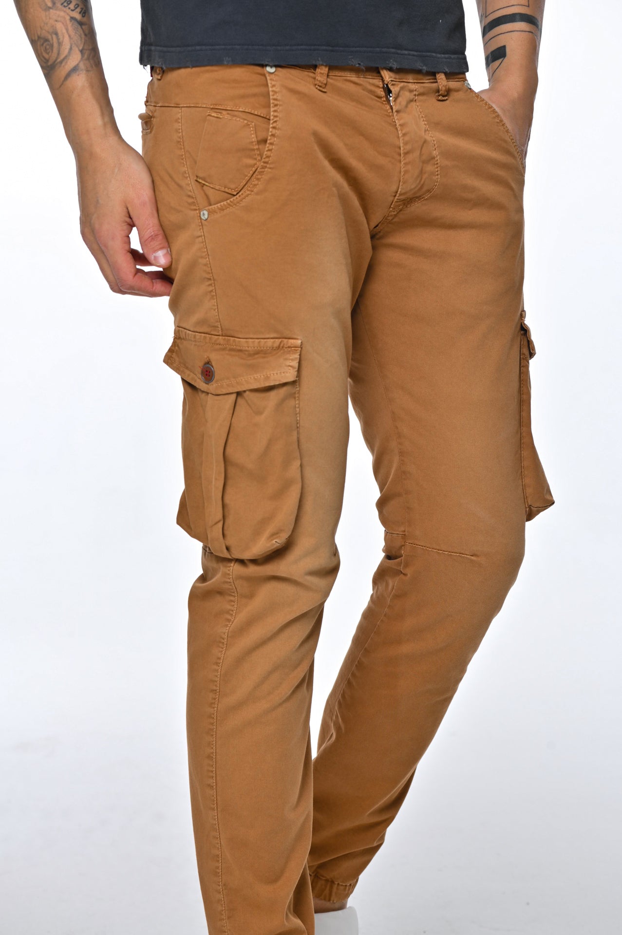 Cezanne Spring Slim Cotton Trousers SS23