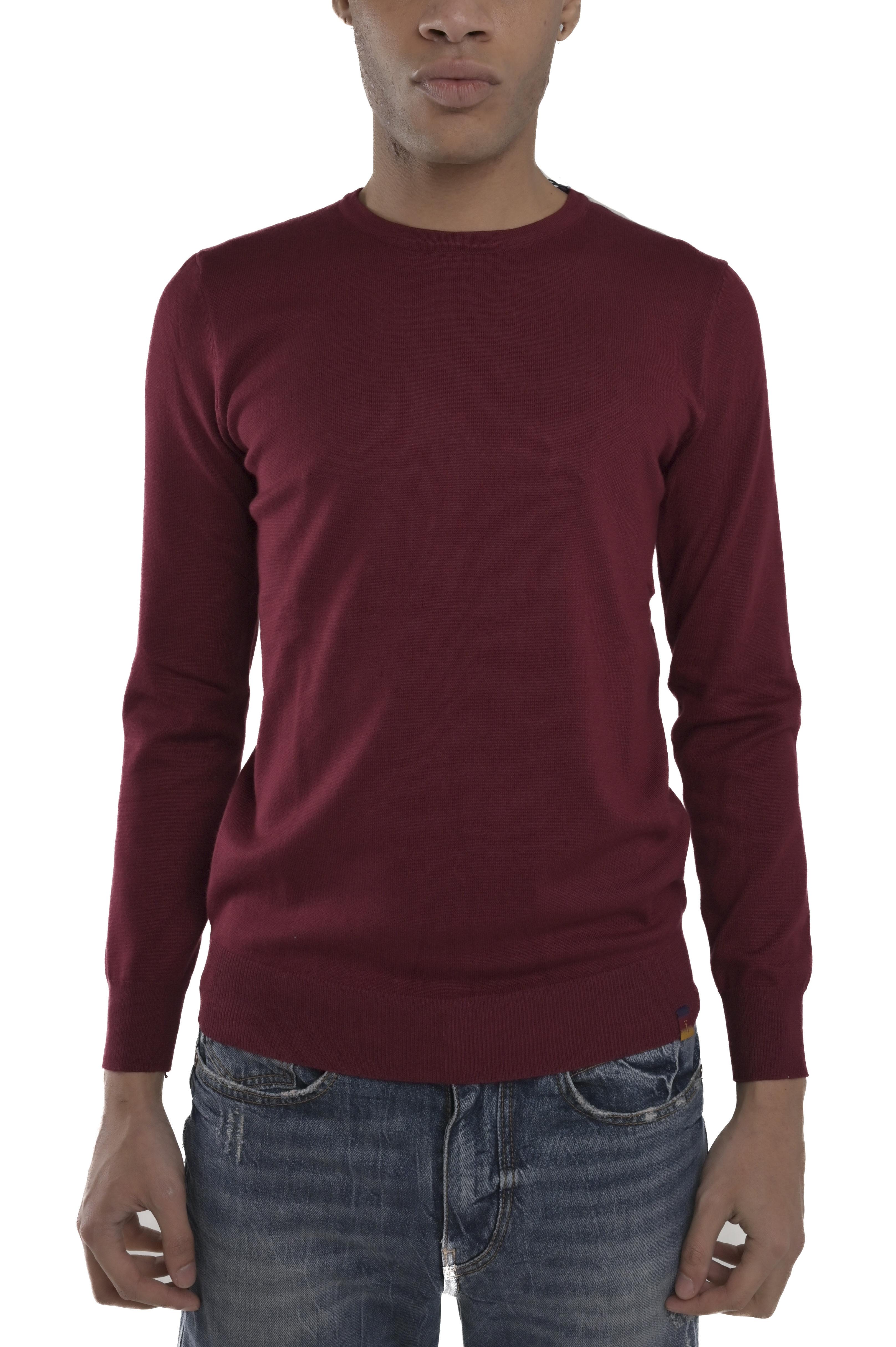 Maglione regular DSP V11 bordeaux FW24/25