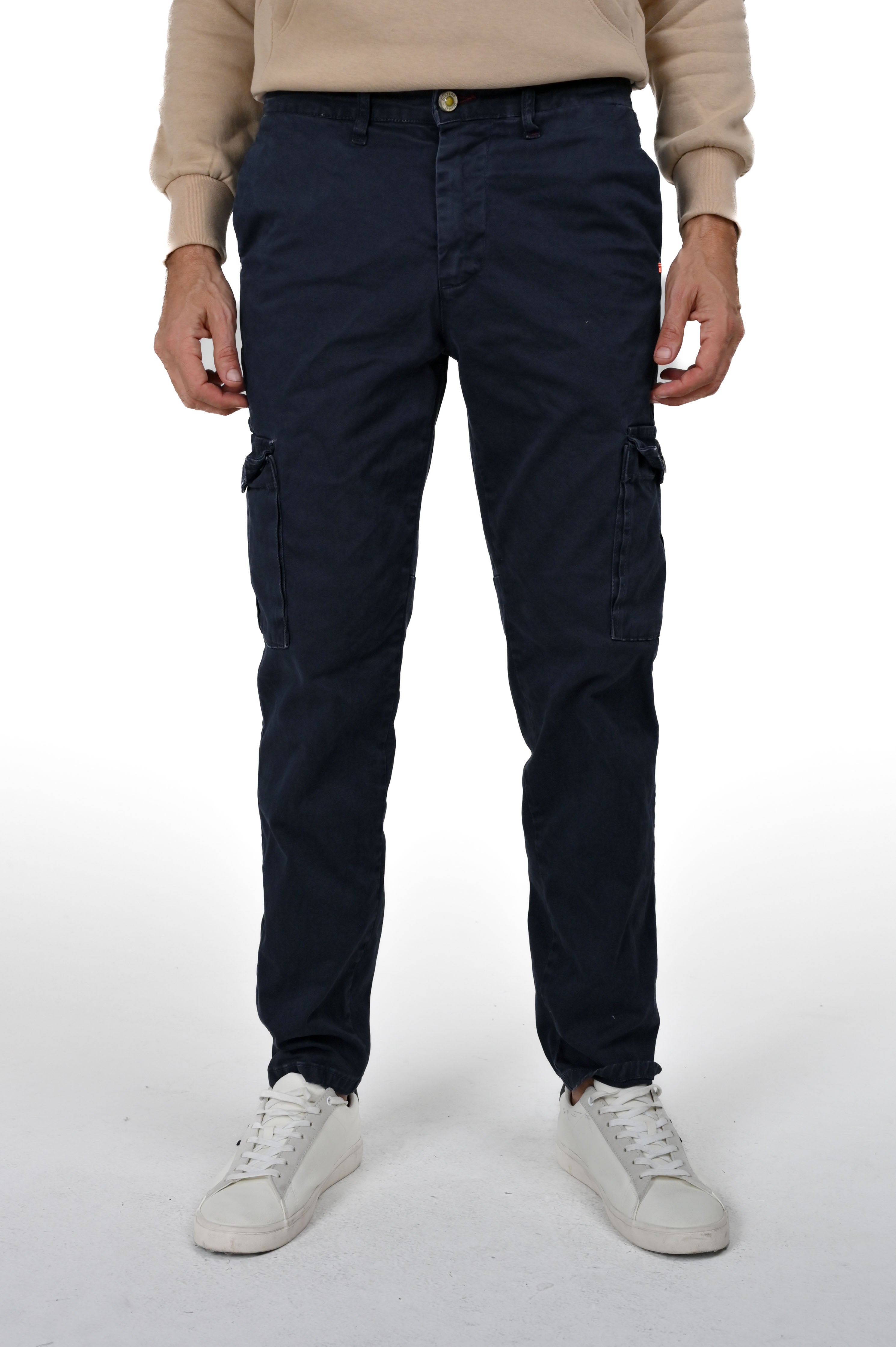 Pantaloni in cotone slim Sonic Tascone FW23/24