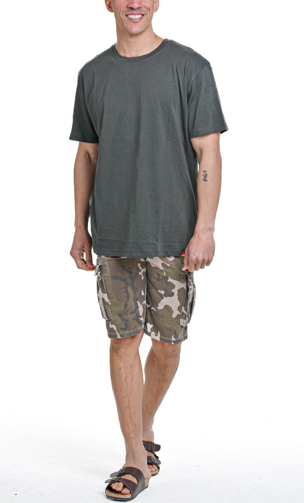 Loose T-Shirt DPE 2403 Over green SS24