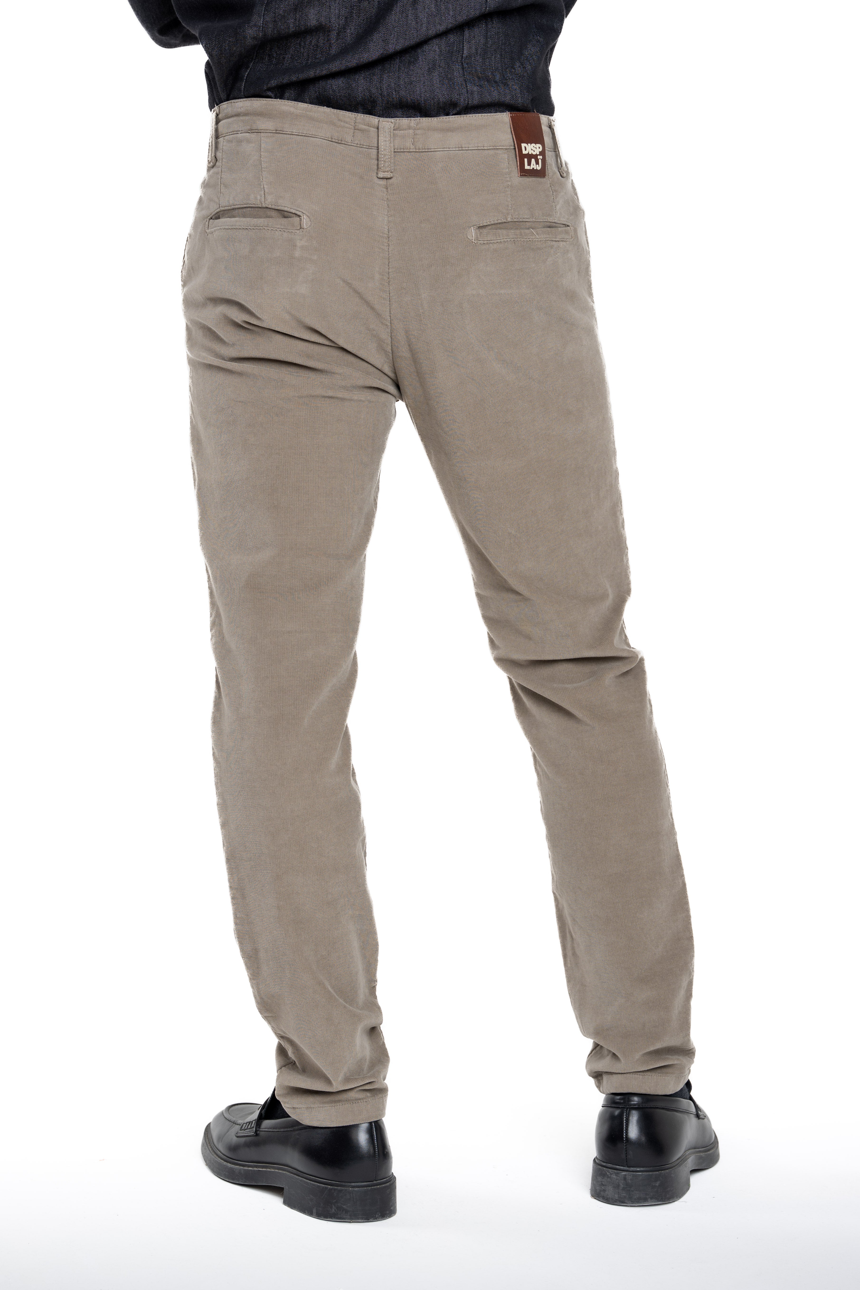 Pantaloni in Velluto Regular Sonic Smoth