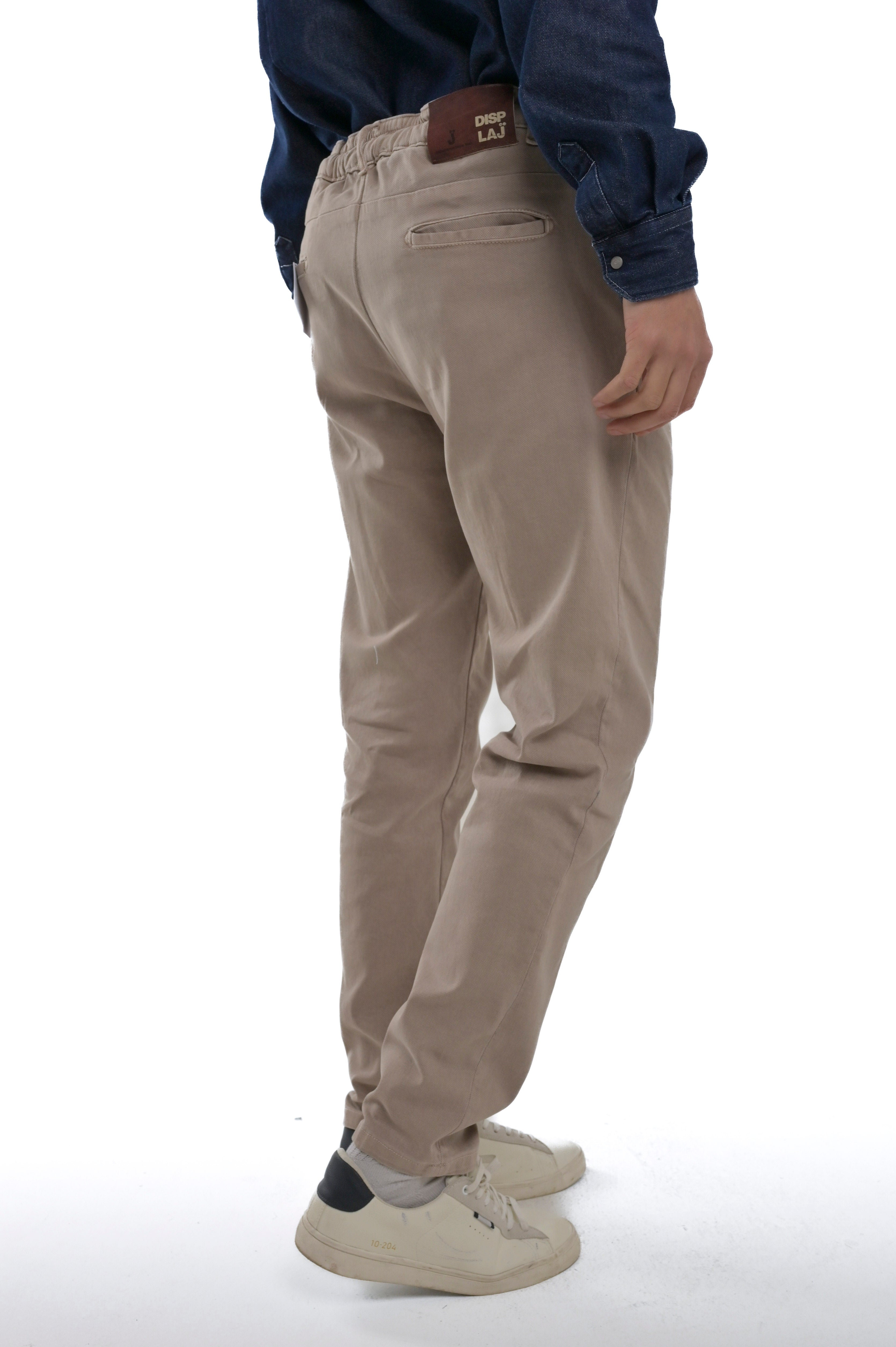 Pantaloni in cotone regular Different Berlino beige FW24/25