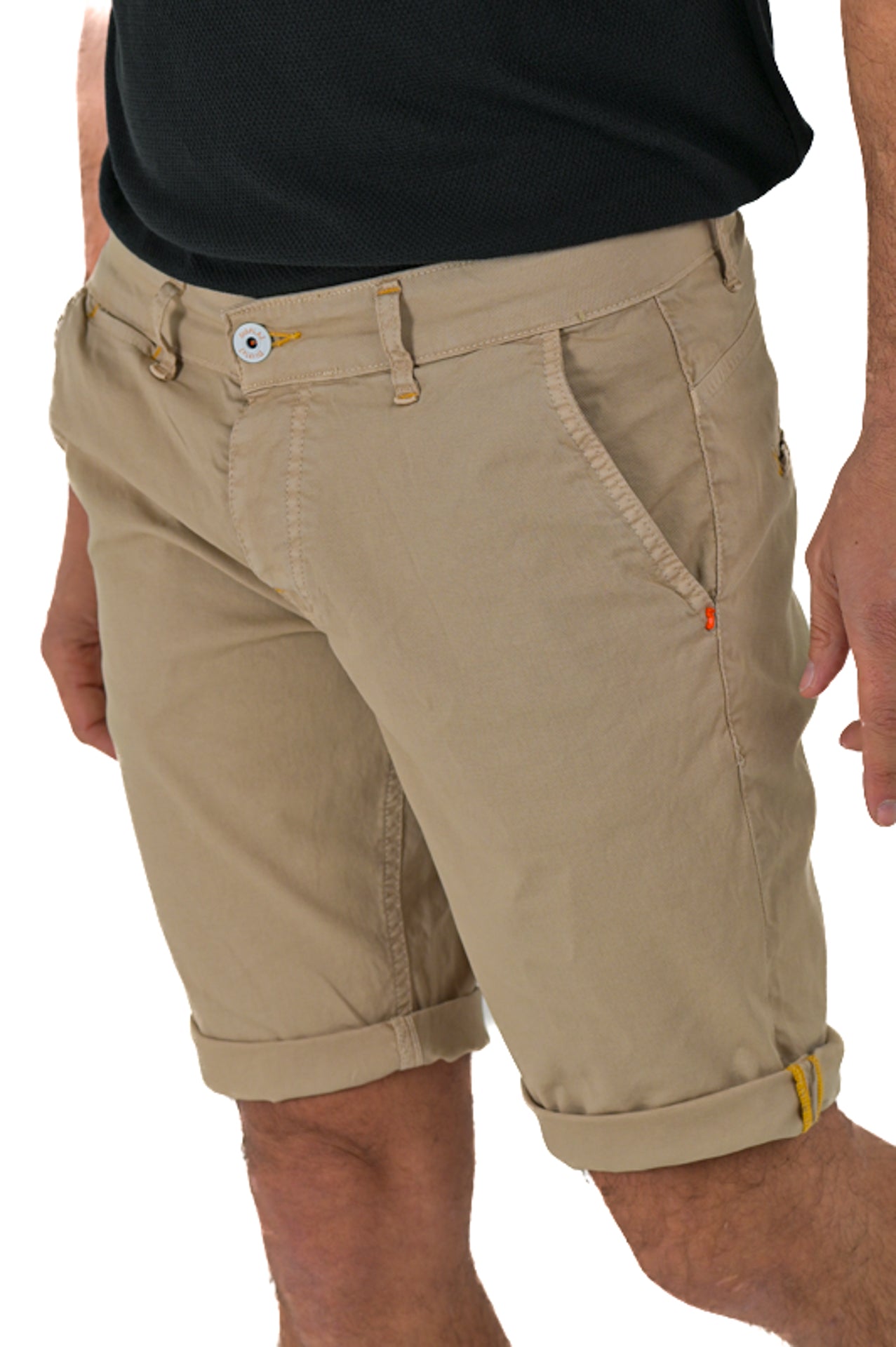 Martin Maldives Blue Slim Cotton Bermuda SS25