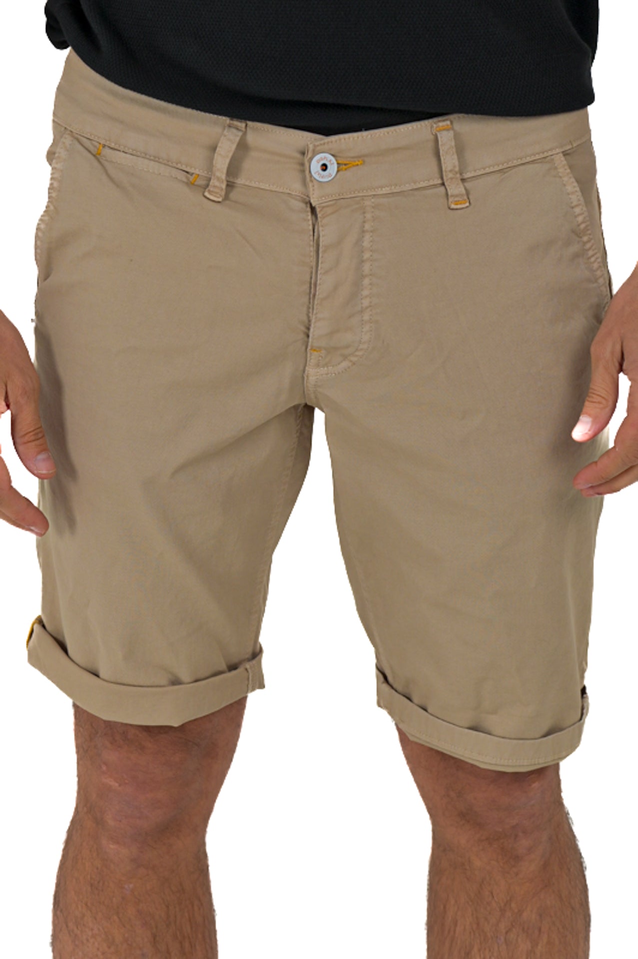 Martin Maldives Blue Slim Cotton Bermuda SS25