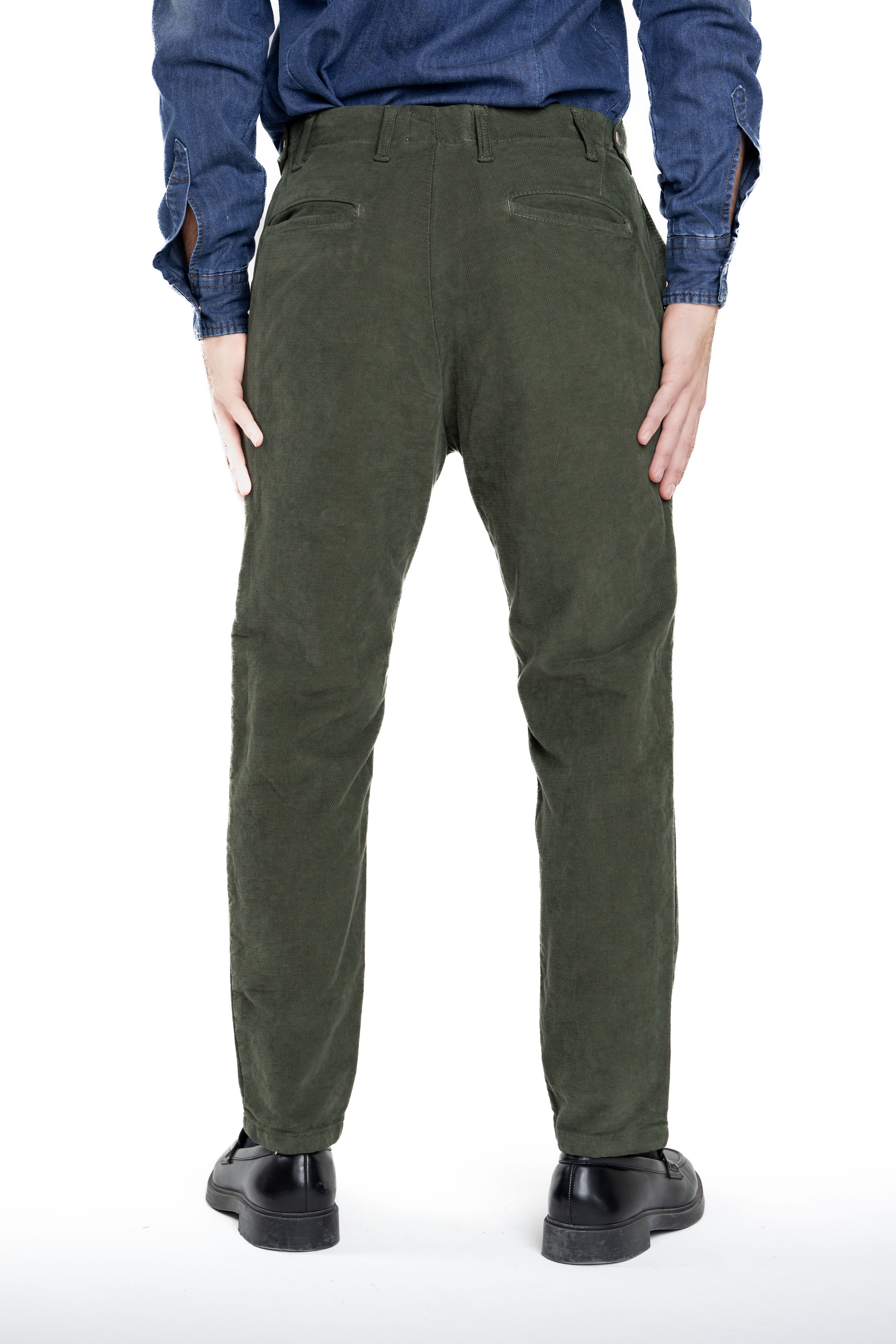 Pantaloni Slim in Velluto Street Ottawa