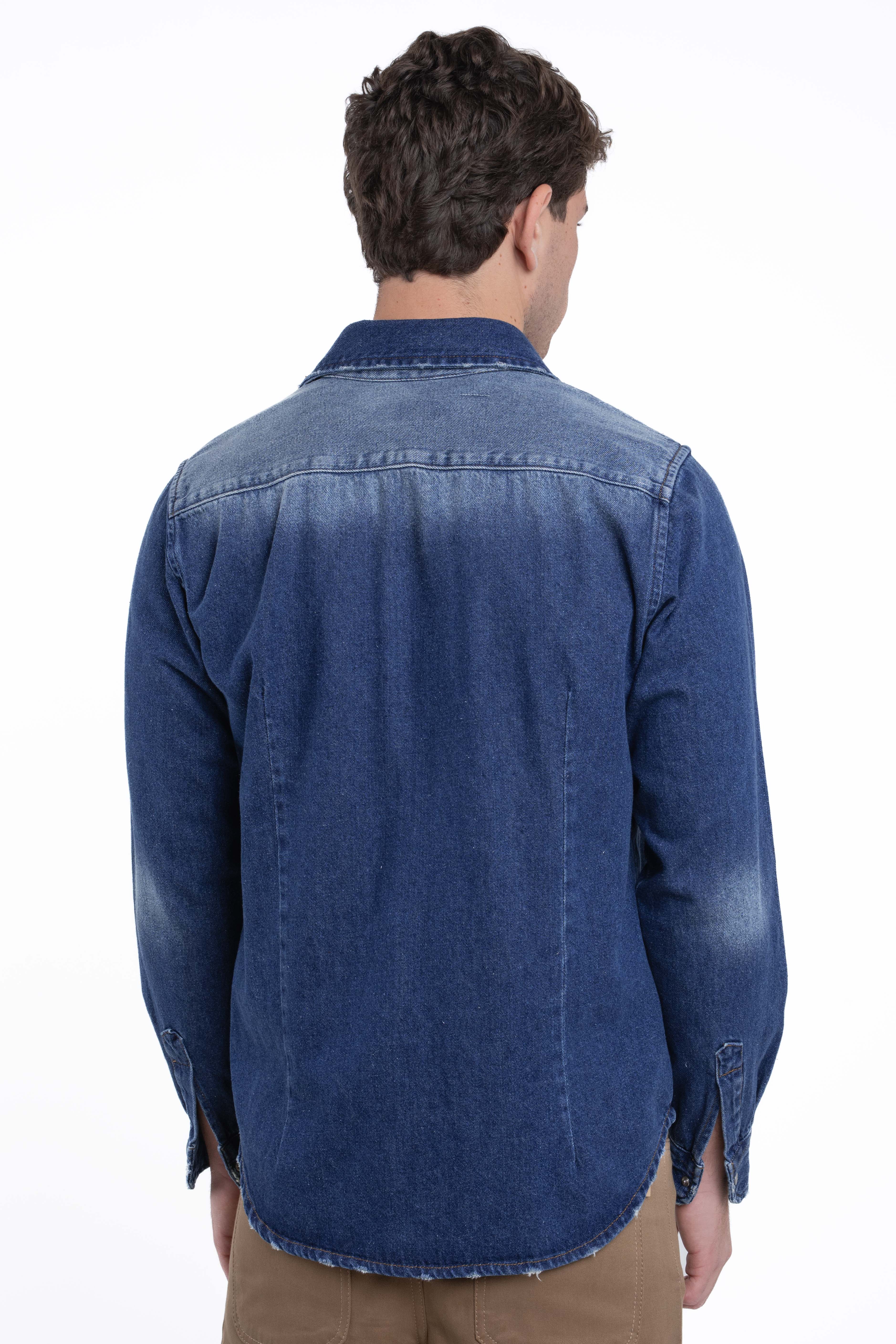 Camicia Denim loose Velvet NE03