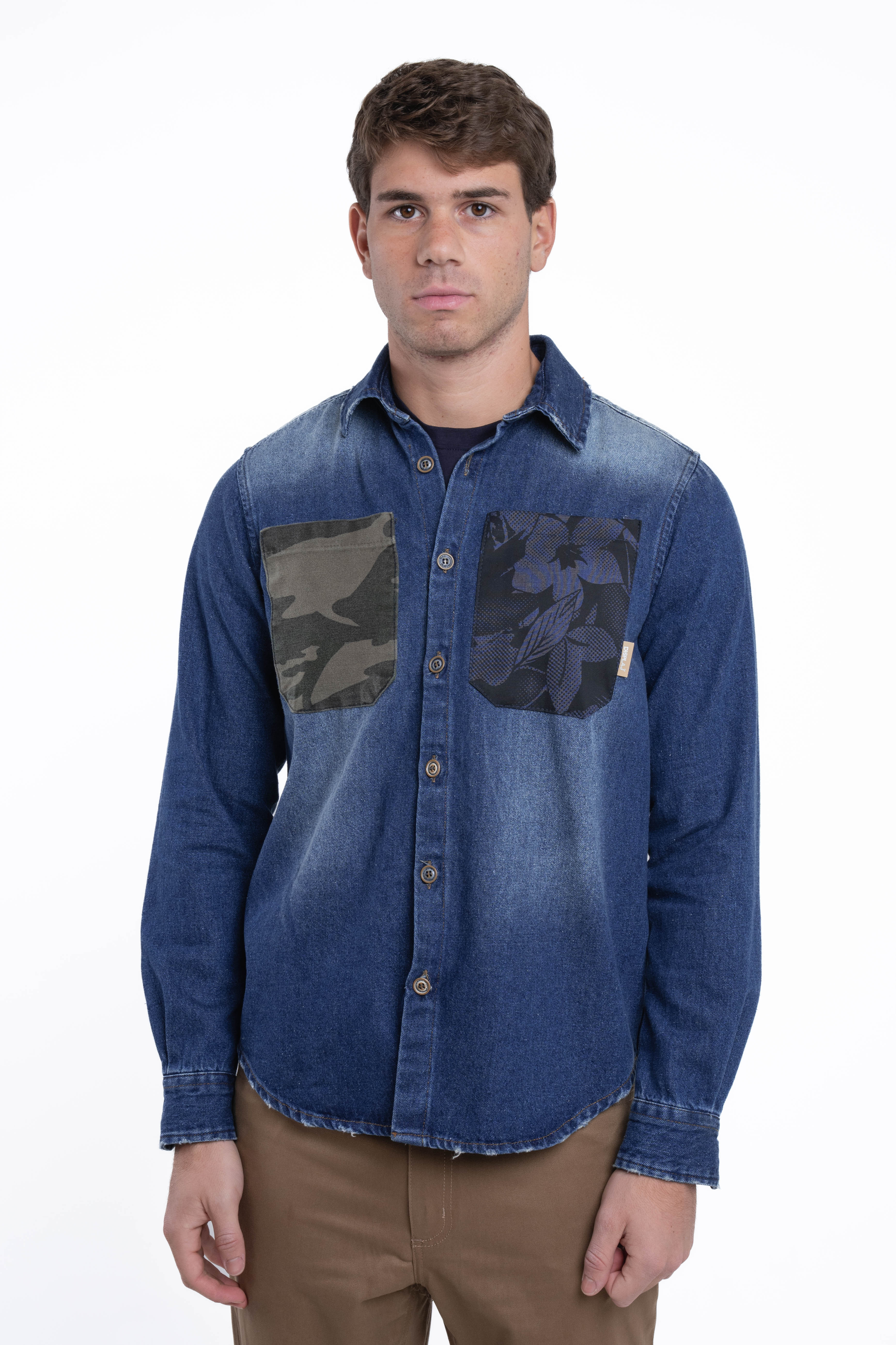 Camicia Denim loose Velvet NE03