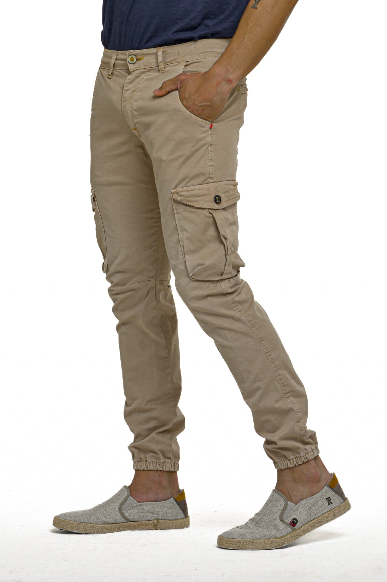 Cezanne Spring Slim Cotton Trousers SS23