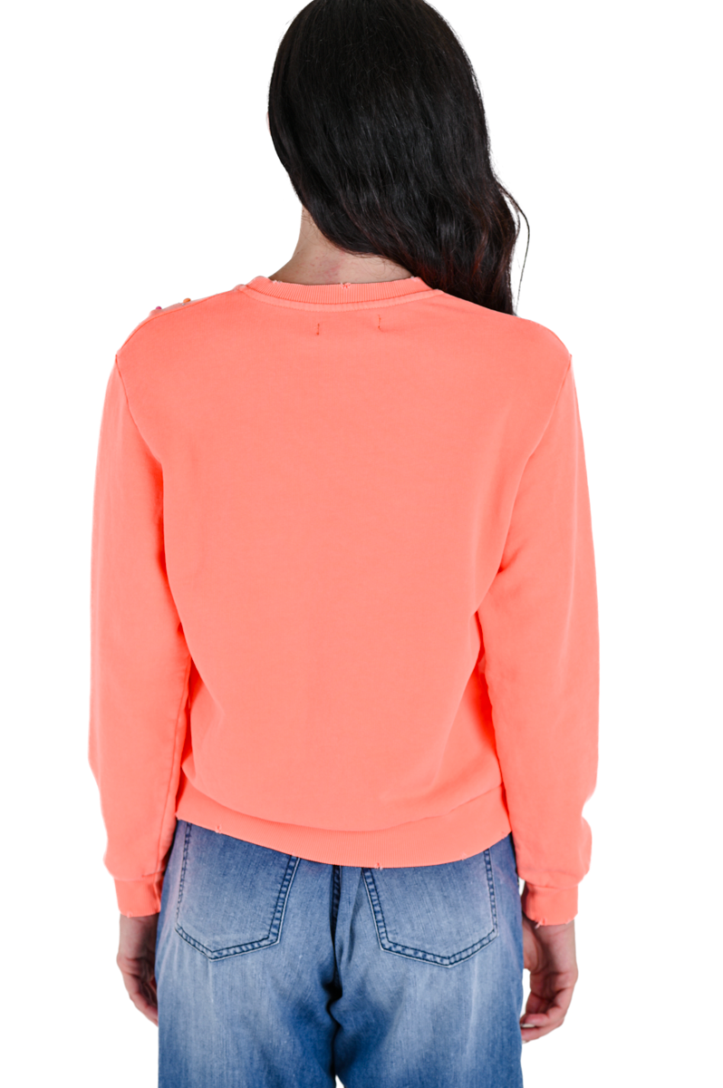 DSD 05 Orange Fluo Regular Women's T-Shirt SS24