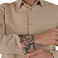 Camicia in lino regular Low Lino Beige SS24