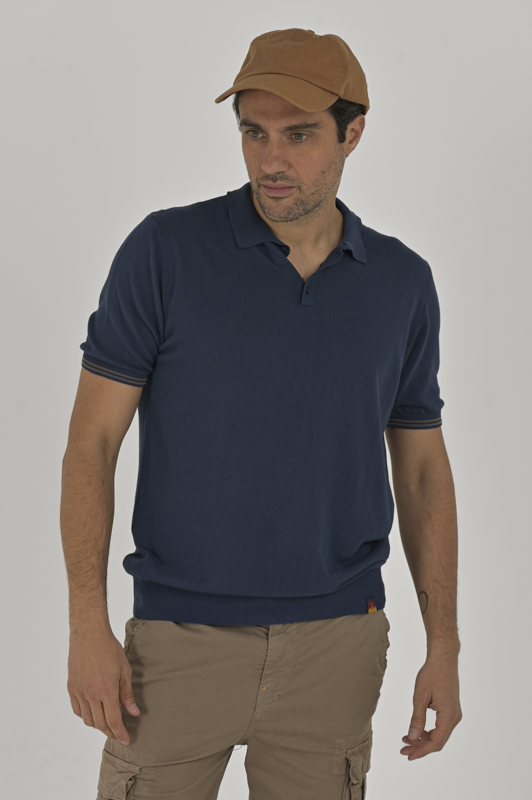Men's polo shirt with buttons DSP 23P13 - Displaj
