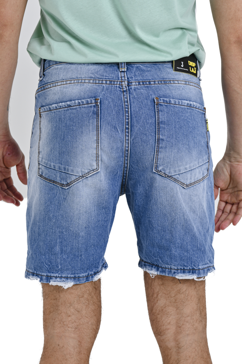 Bermuda in denim slim Lobo PR107 SS25
