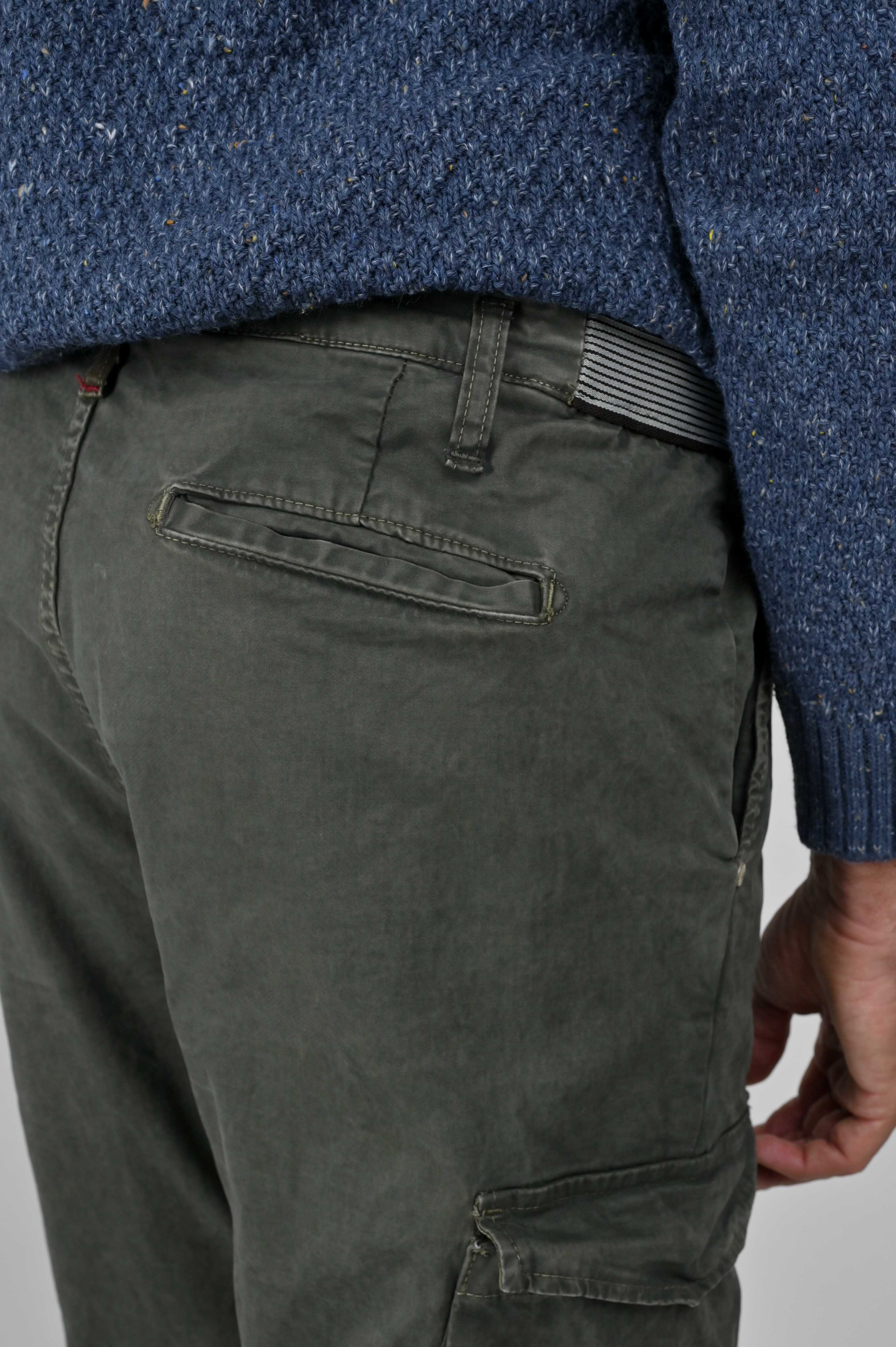 Pantaloni regular Screen Raso in cotone FW23/24