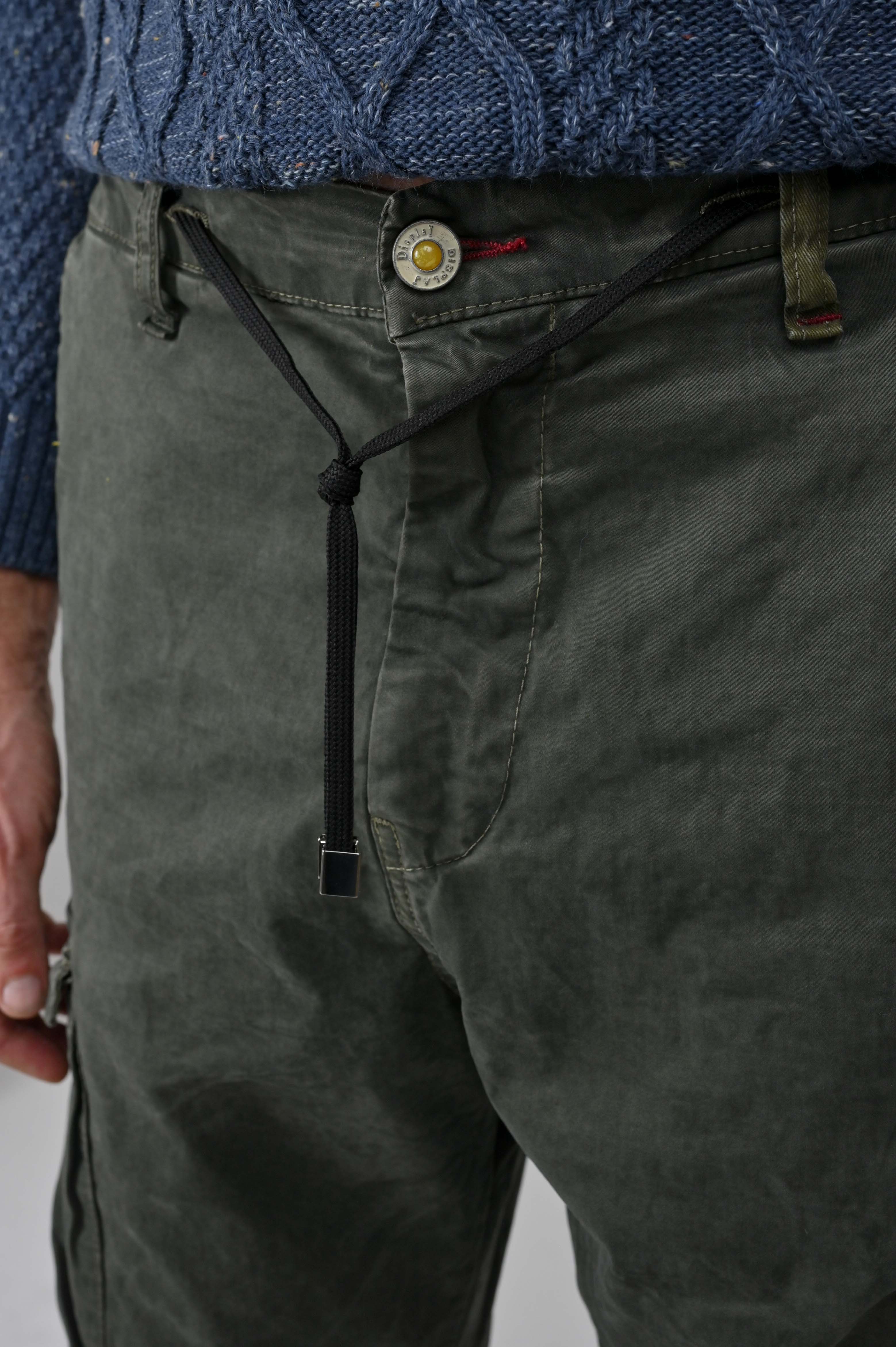 Pantaloni regular Screen Raso in cotone FW23/24