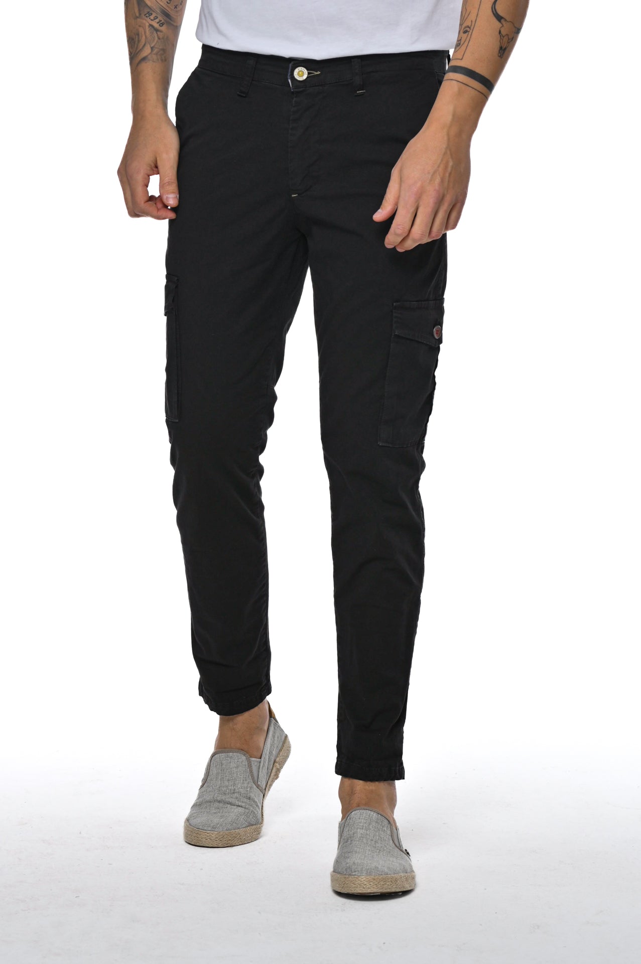 Pantaloni in cotone slim Sonic Tascone SS23