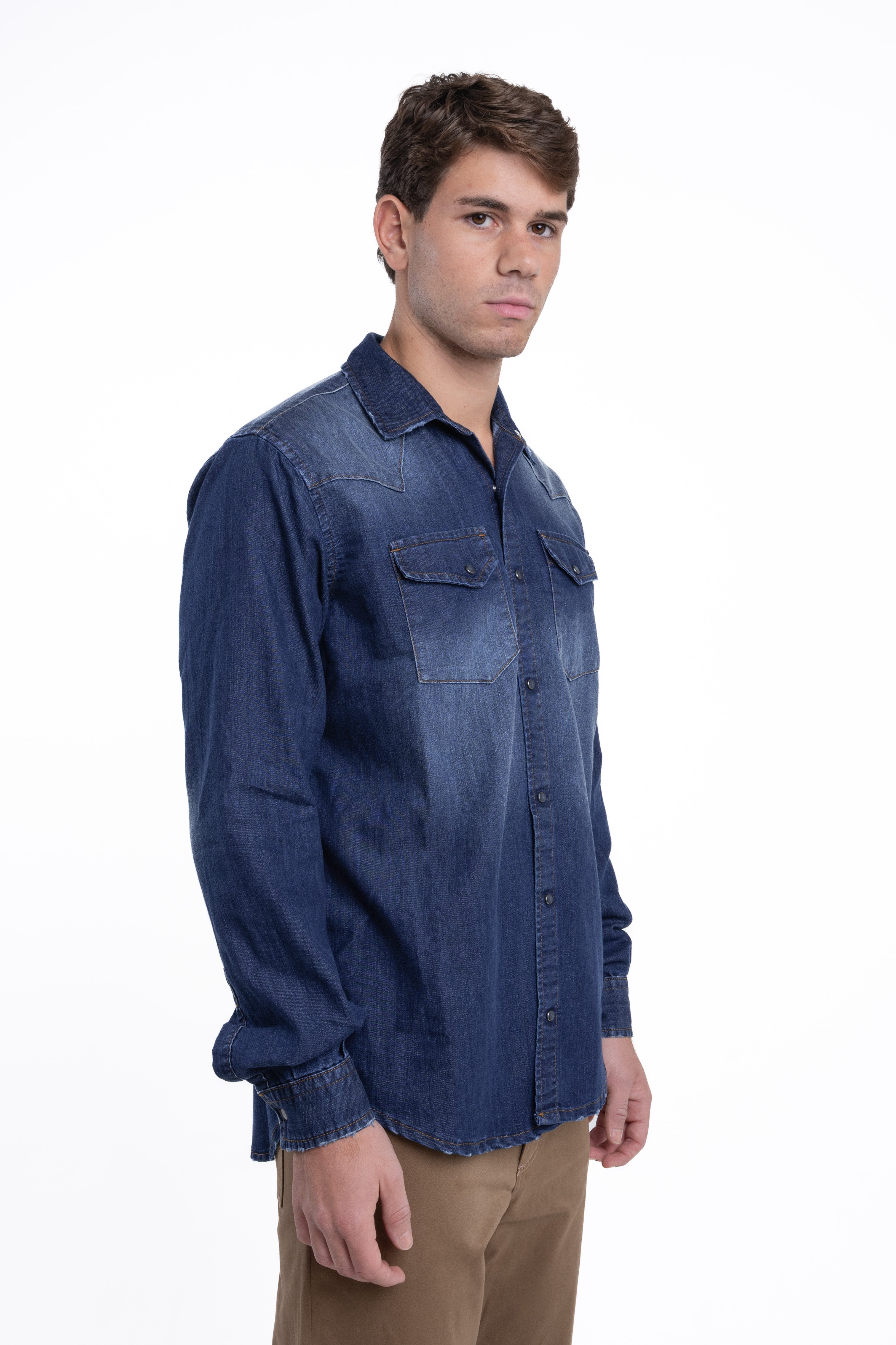 Camicia Denim regular Spy NE31