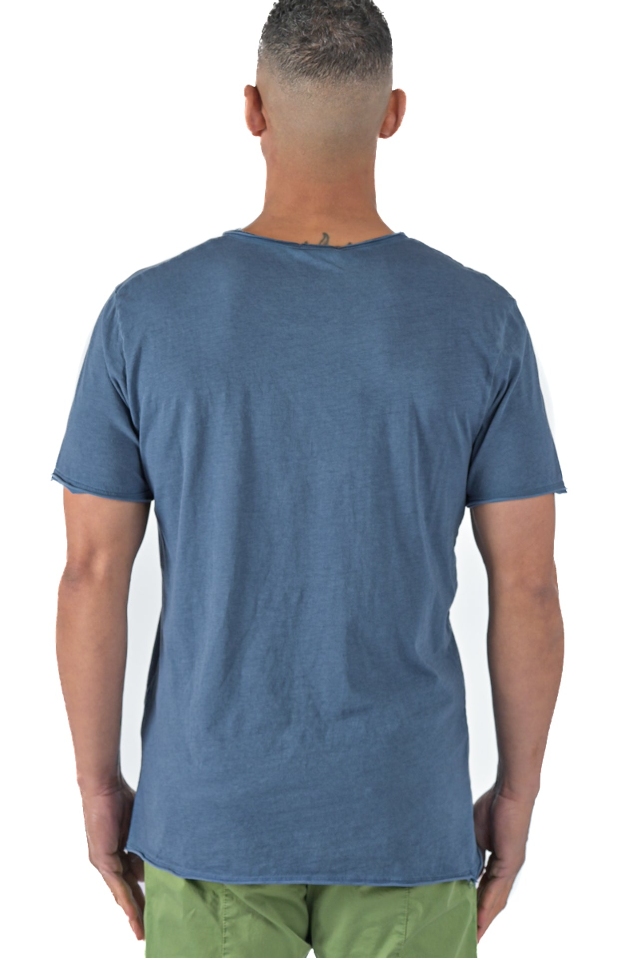 DPE 2306 blue cotton t-shirt SS23