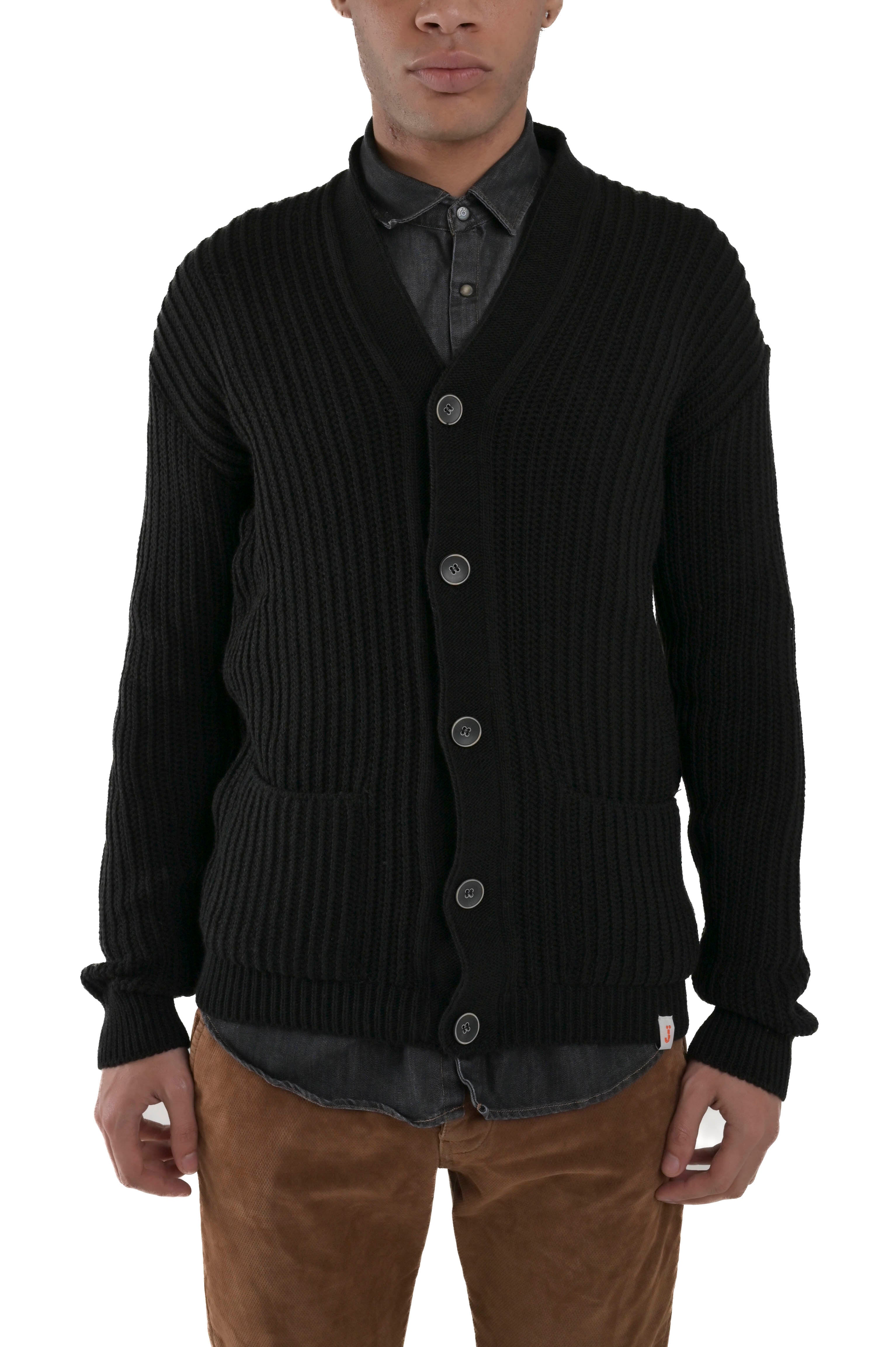 Cardigan regular DM 24212 nero FW24/25